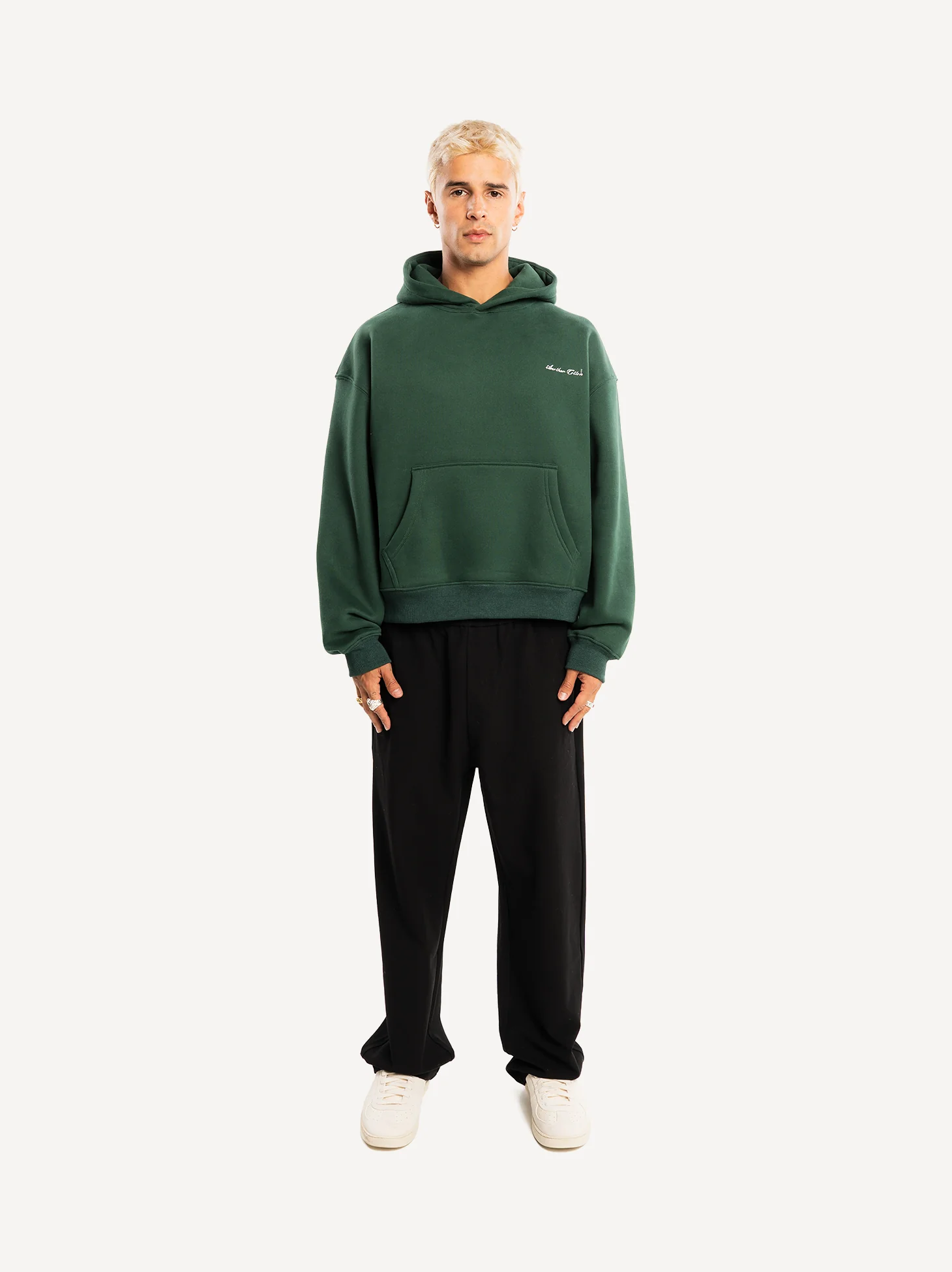 Basic Boxy Fit 380gsm Hoodie - Image 14