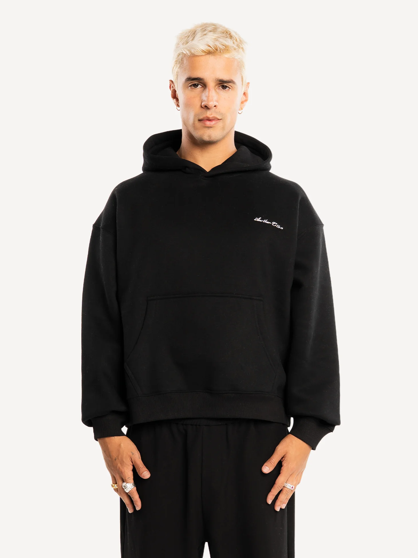 Basic Boxy Fit 380gsm Hoodie - Image 8