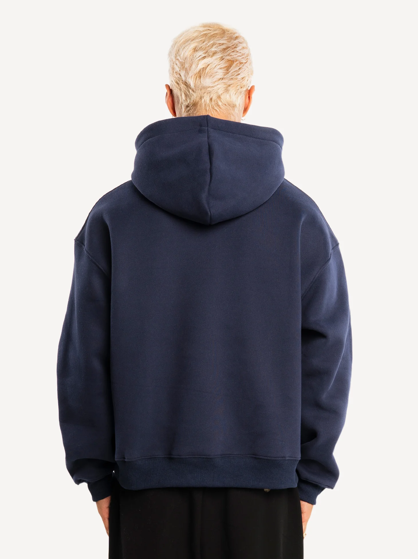 Basic Boxy Fit 380gsm Zip Hoodie - Image 14