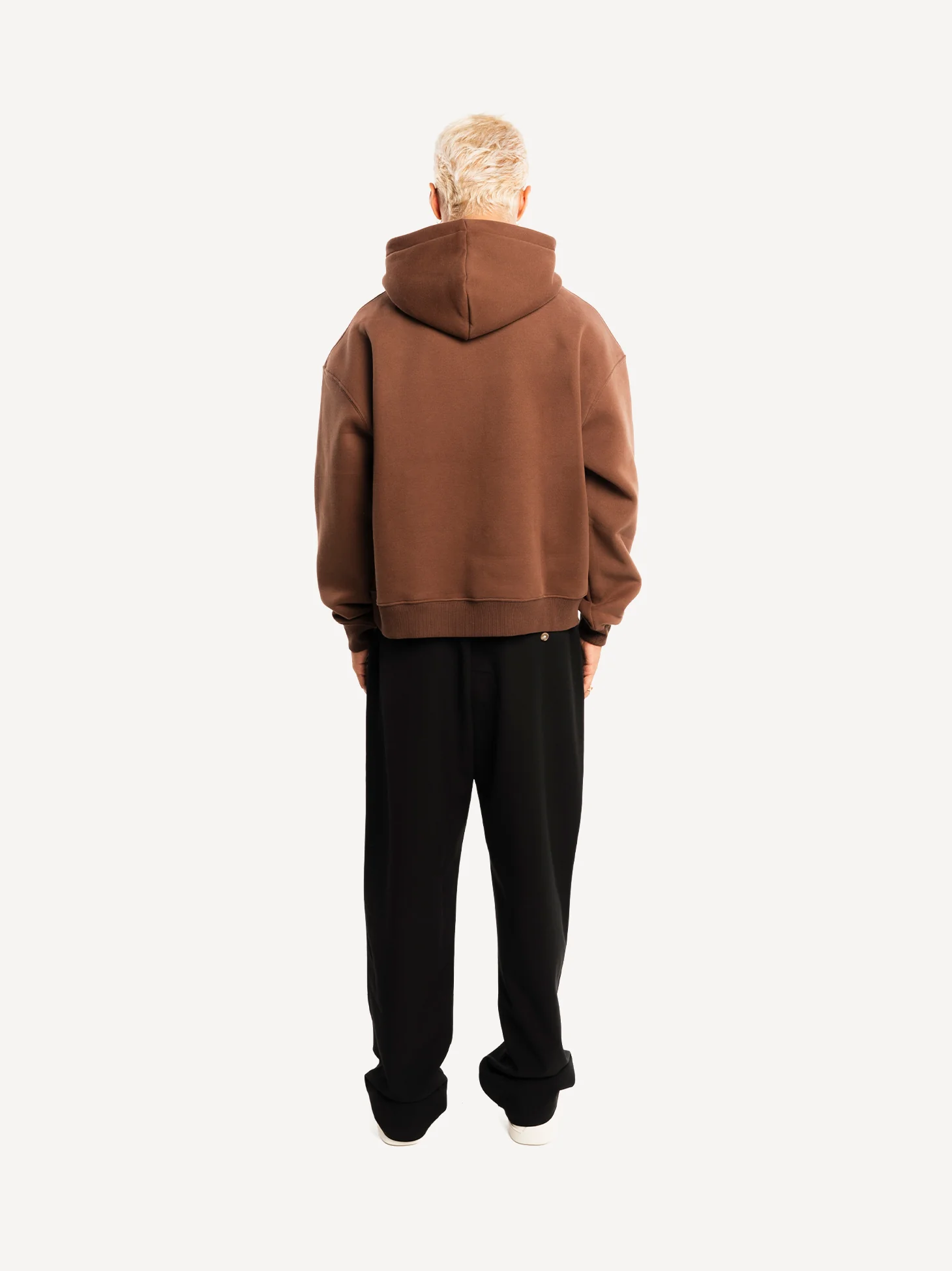 Basic Boxy Fit 380gsm Zip Hoodie - Image 22