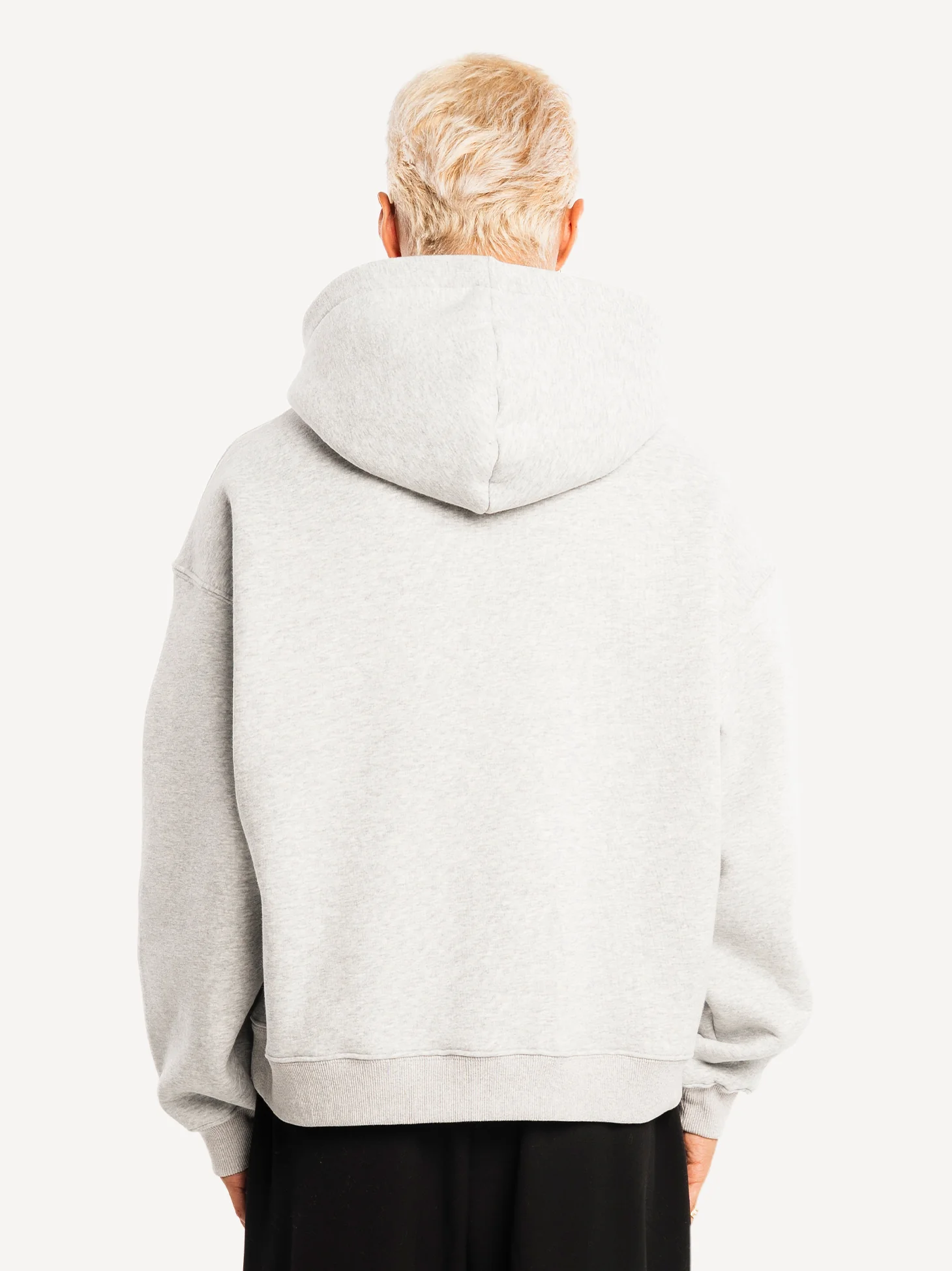 Basic Boxy Fit 380gsm Zip Hoodie - Image 4