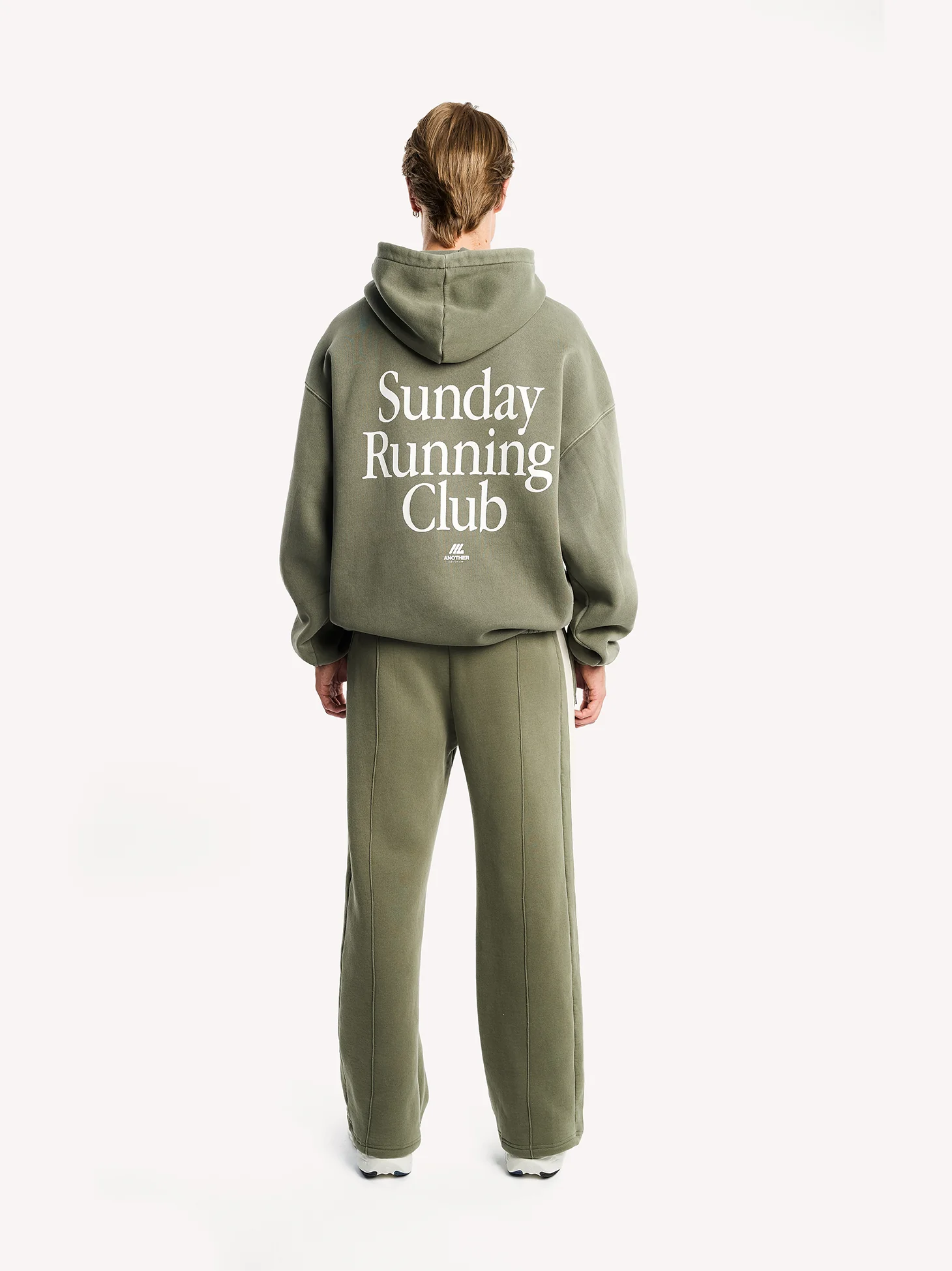 Sunday Running Club Washed Oversized Hoodie - Image 3