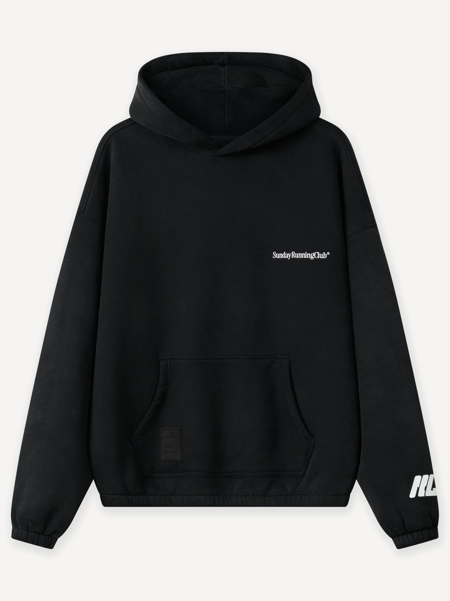 Sunday Running Club Washed Oversized Hoodie - Image 7
