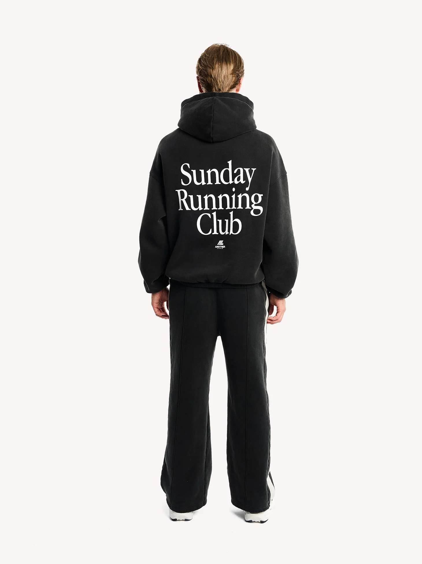 Sunday Running Club Washed Oversized Hoodie - Image 8