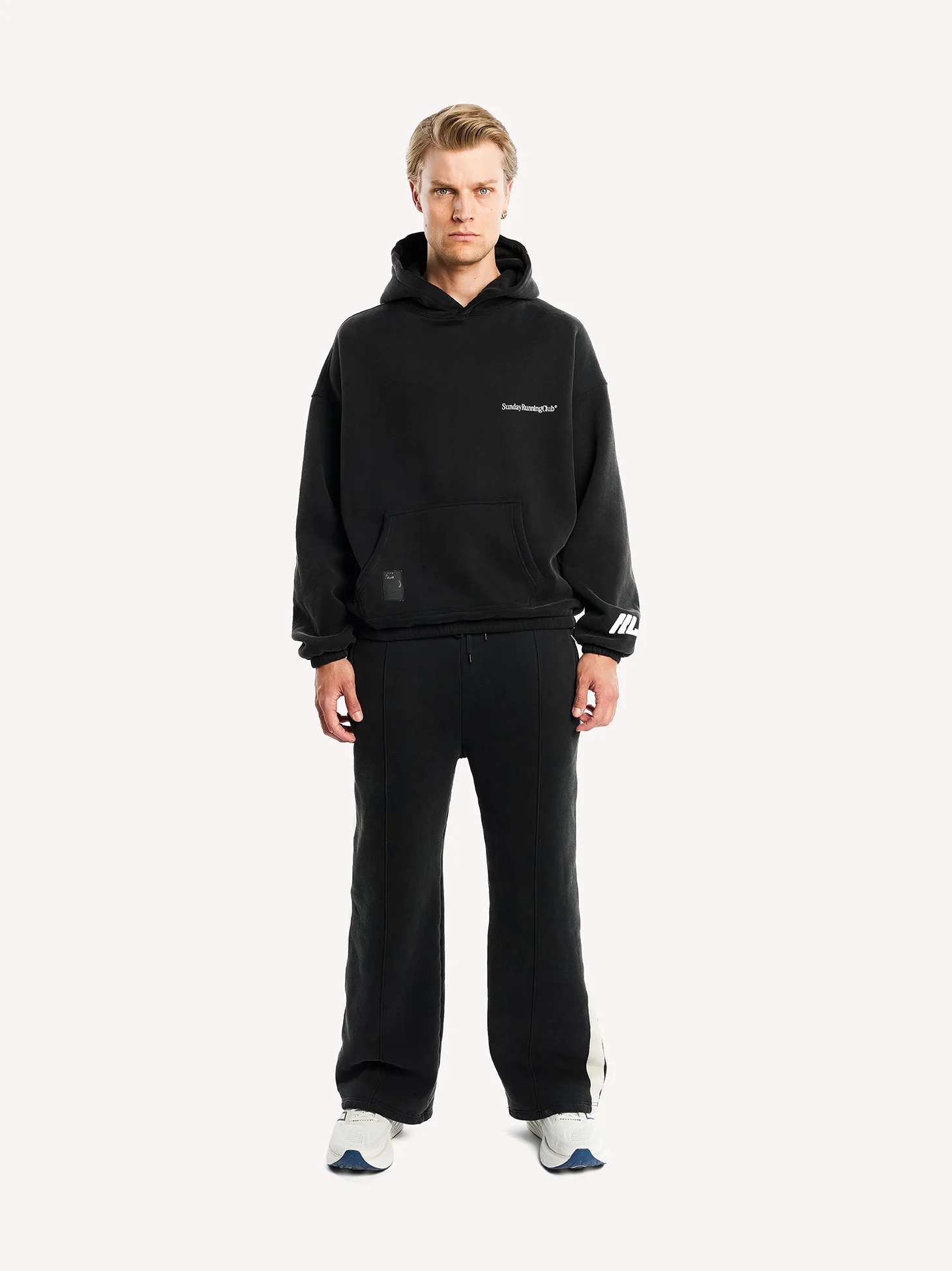 Sunday Running Club Washed Oversized Hoodie - Image 9