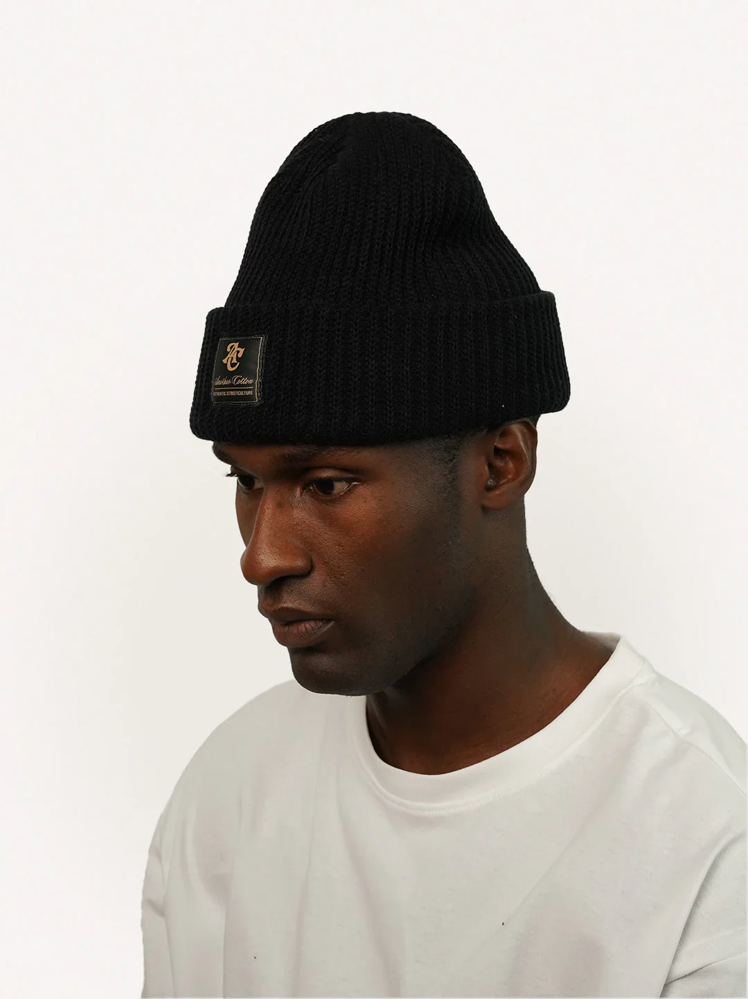 Another Cotton Classic Rib Beanie