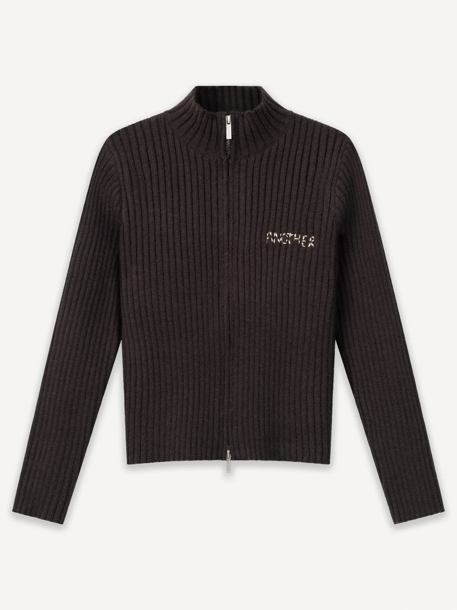 Another Cropped Rib Zip Women