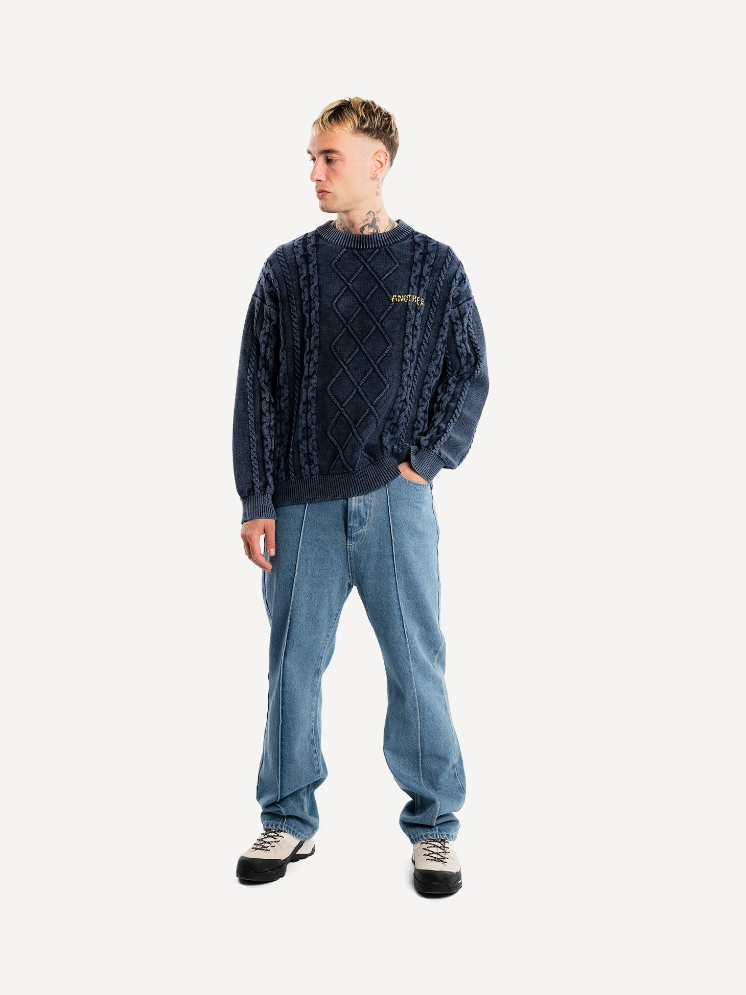 Another Cable Knit Sweater - Image 4