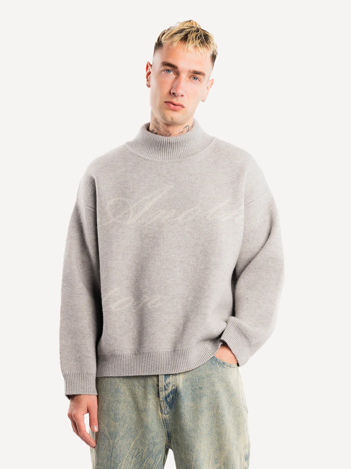 Another Boxy Knit Turtleneck - Image 8