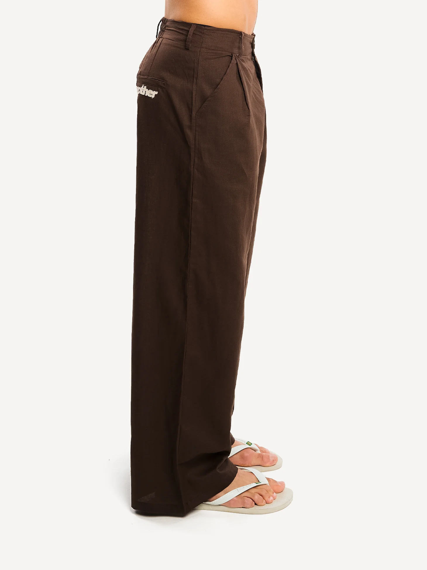 Another Wide Fit Linen Pant - Image 26