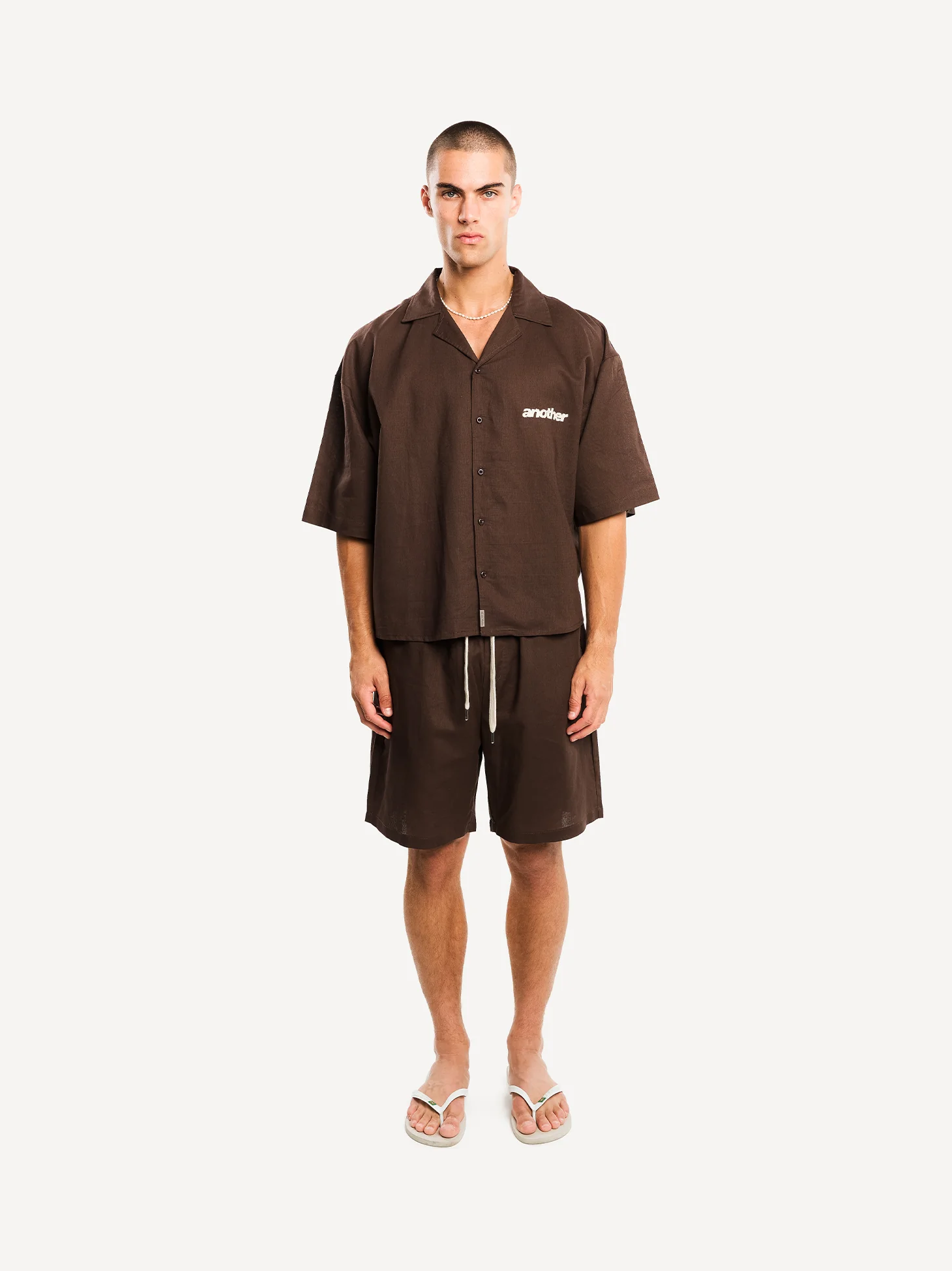 Another Linen Short Sleeve Shirt - Image 10