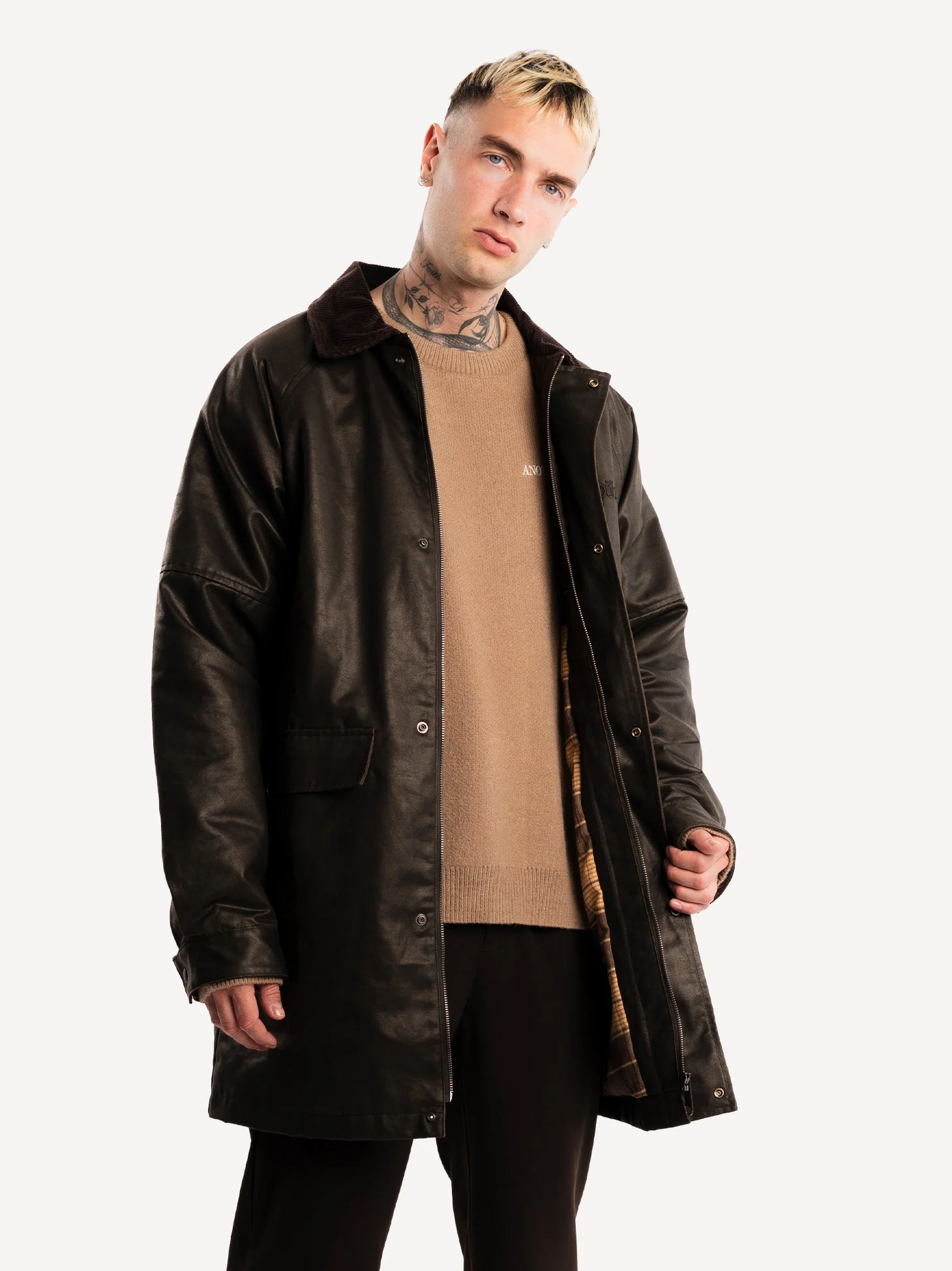 Another Long Another Waxed Coat - Image 3