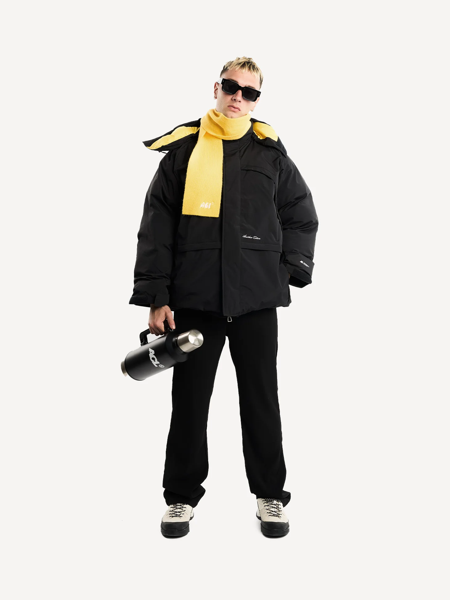 Another Tech Long Puffer Jacket - Image 6