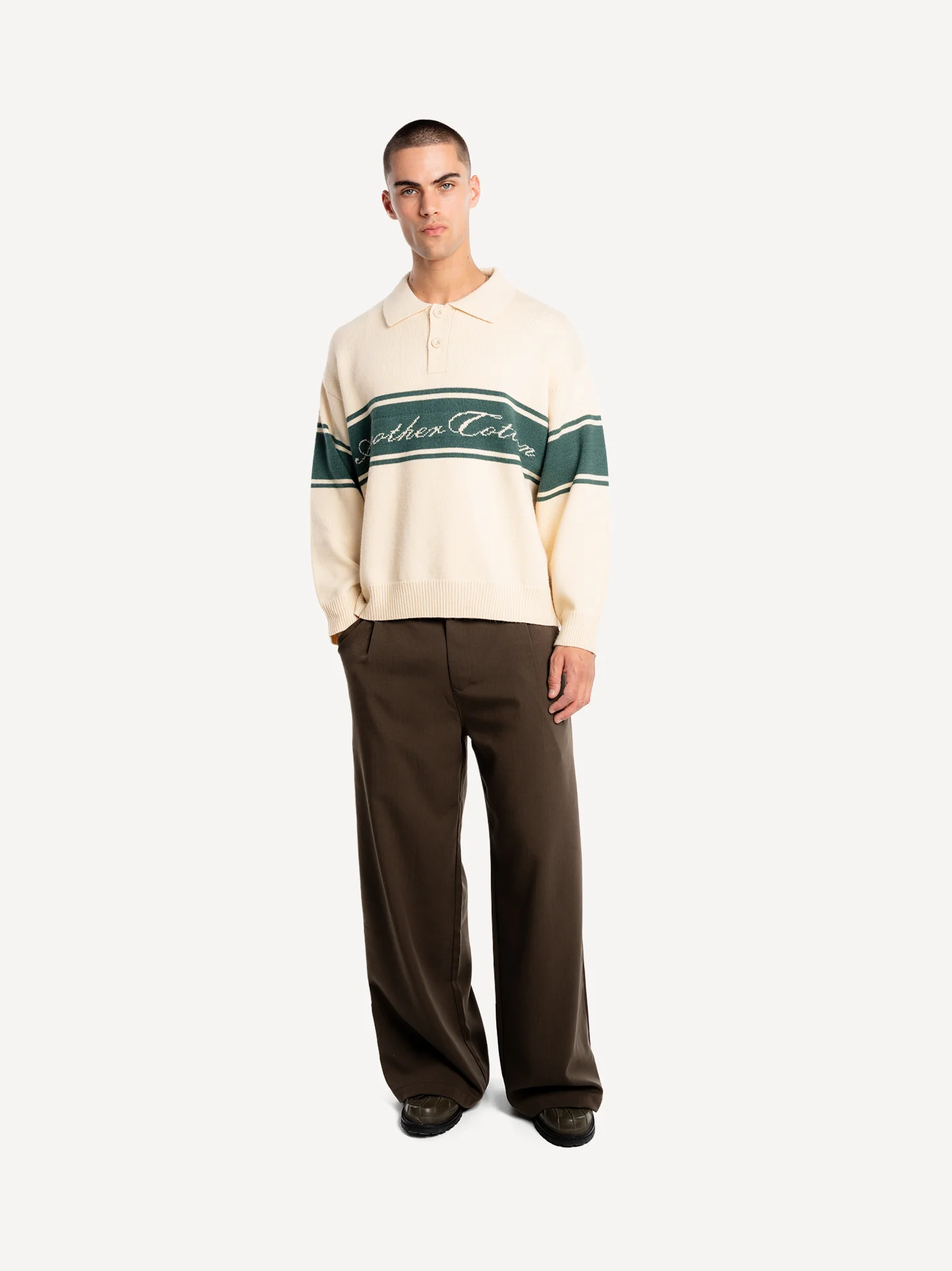 Another Signature Knit Rugby Sweater - Image 4