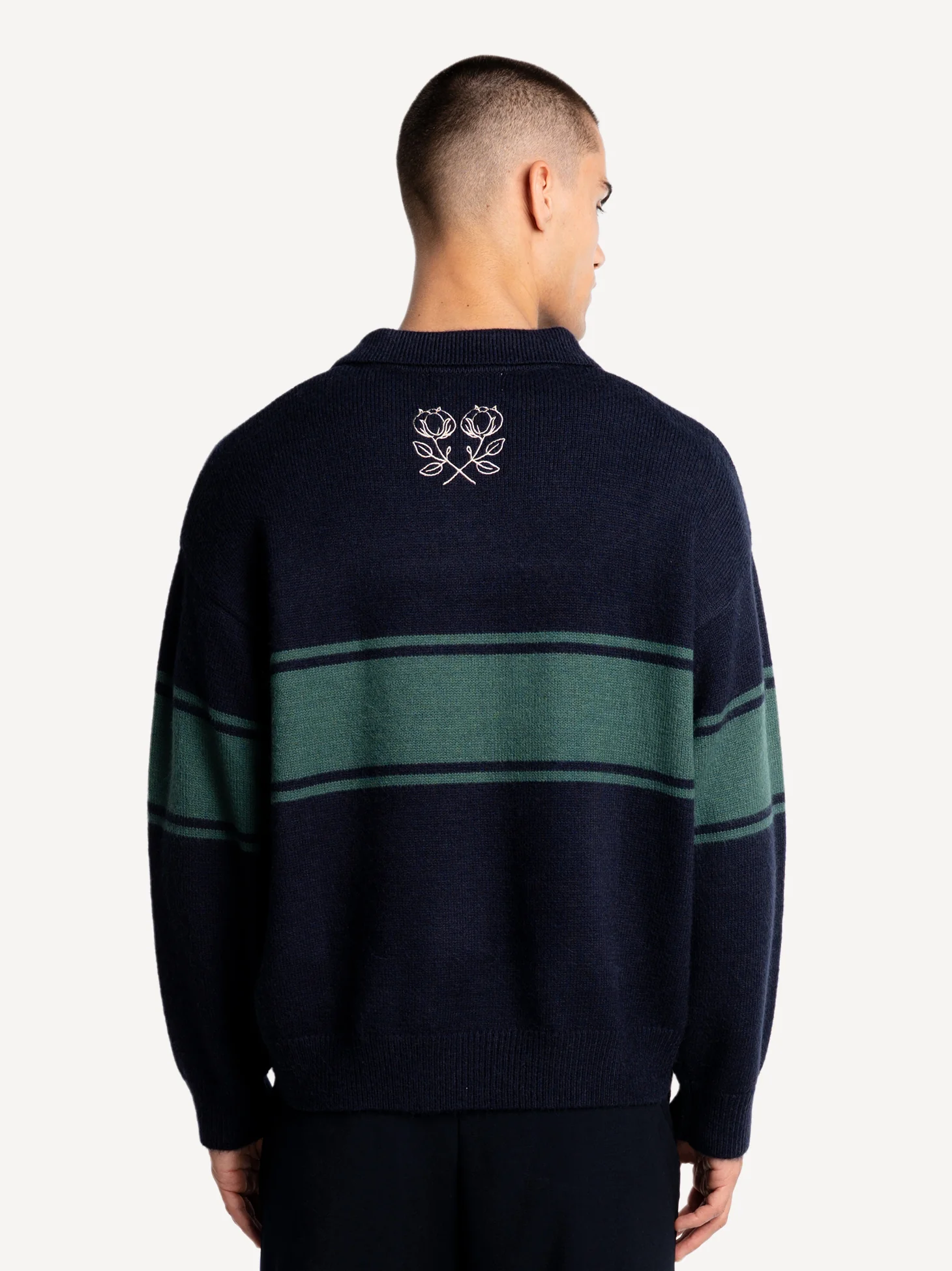 Another Signature Knit Rugby Sweater - Image 9