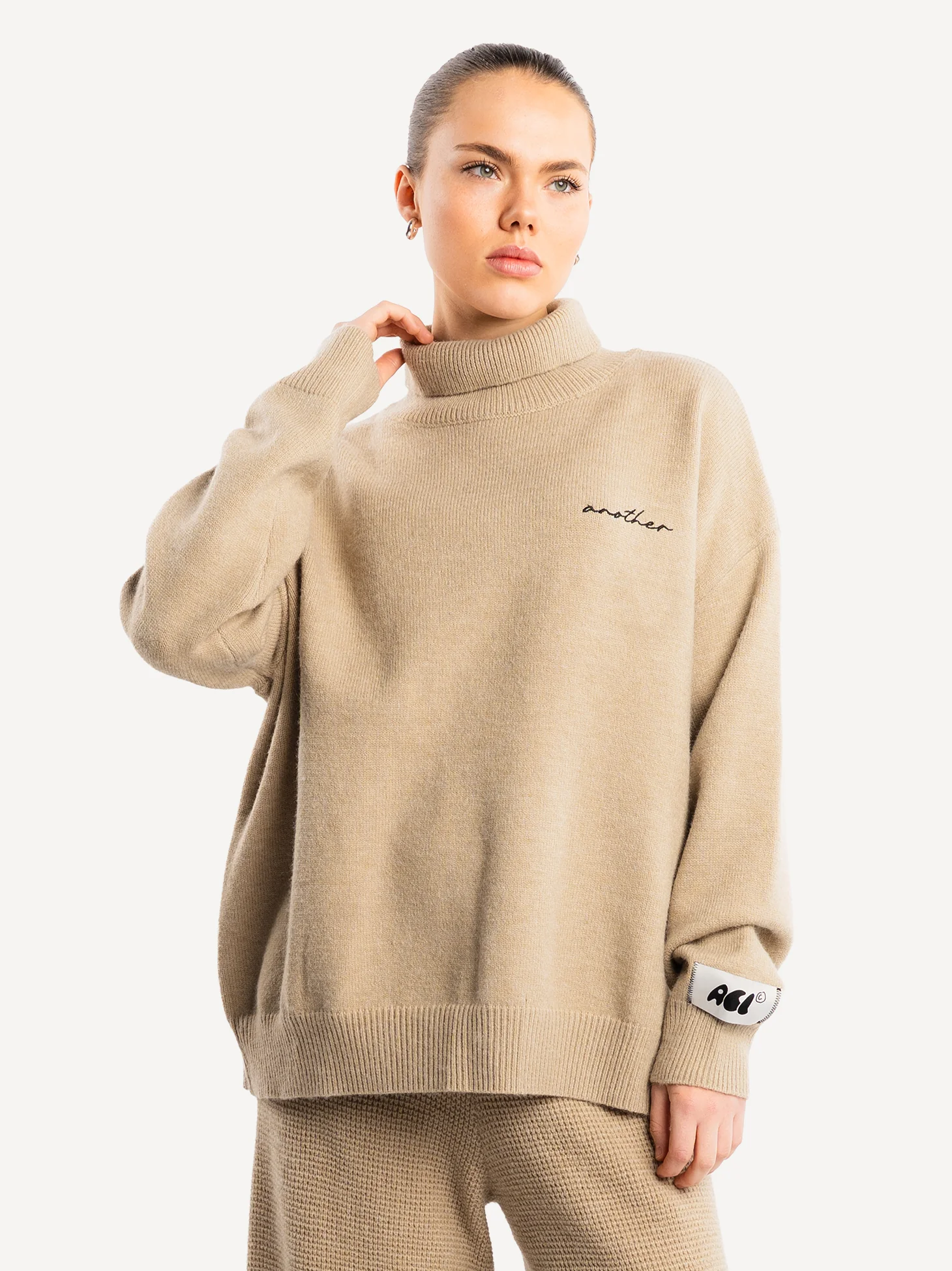 Another Spellout Signature Knit Sweater Women - Image 9