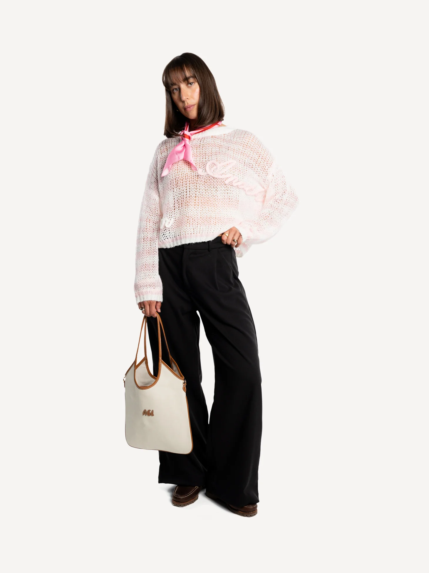 Another Signature WMN Cable Knit Sweater - Image 3