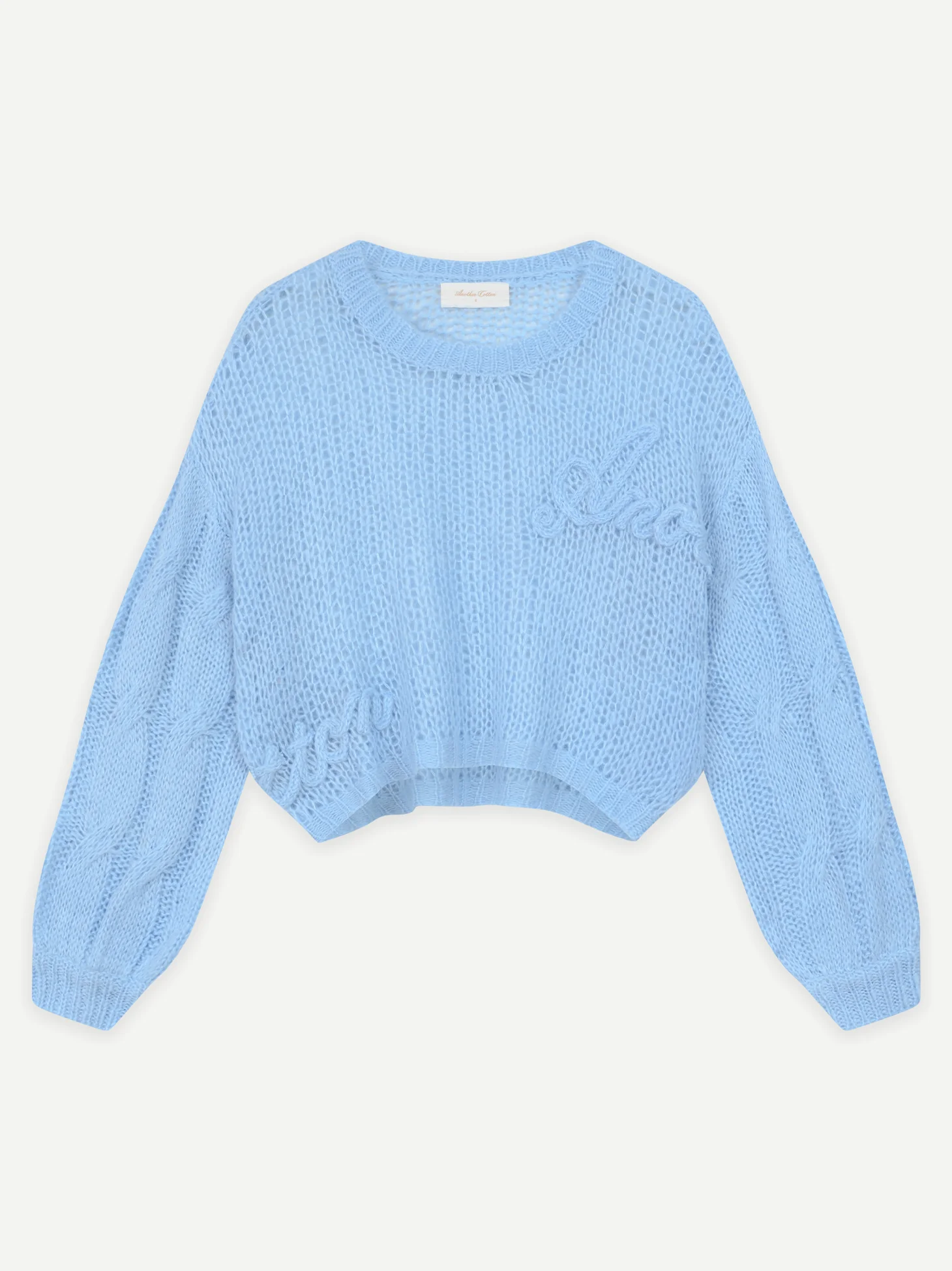 Another Signature WMN Cable Knit Sweater - Image 8