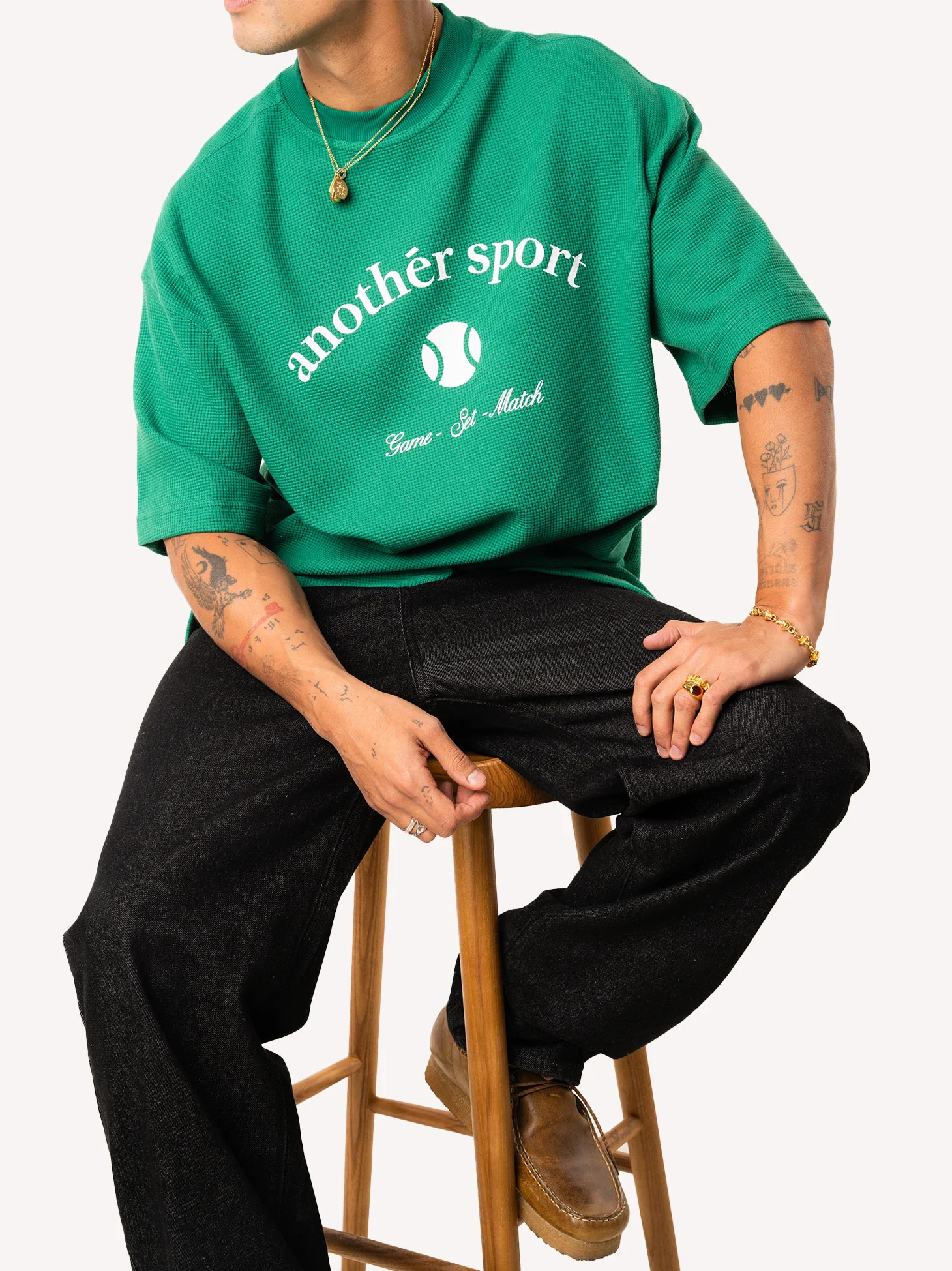 Another Sports Waffle T-Shirt - Image 4