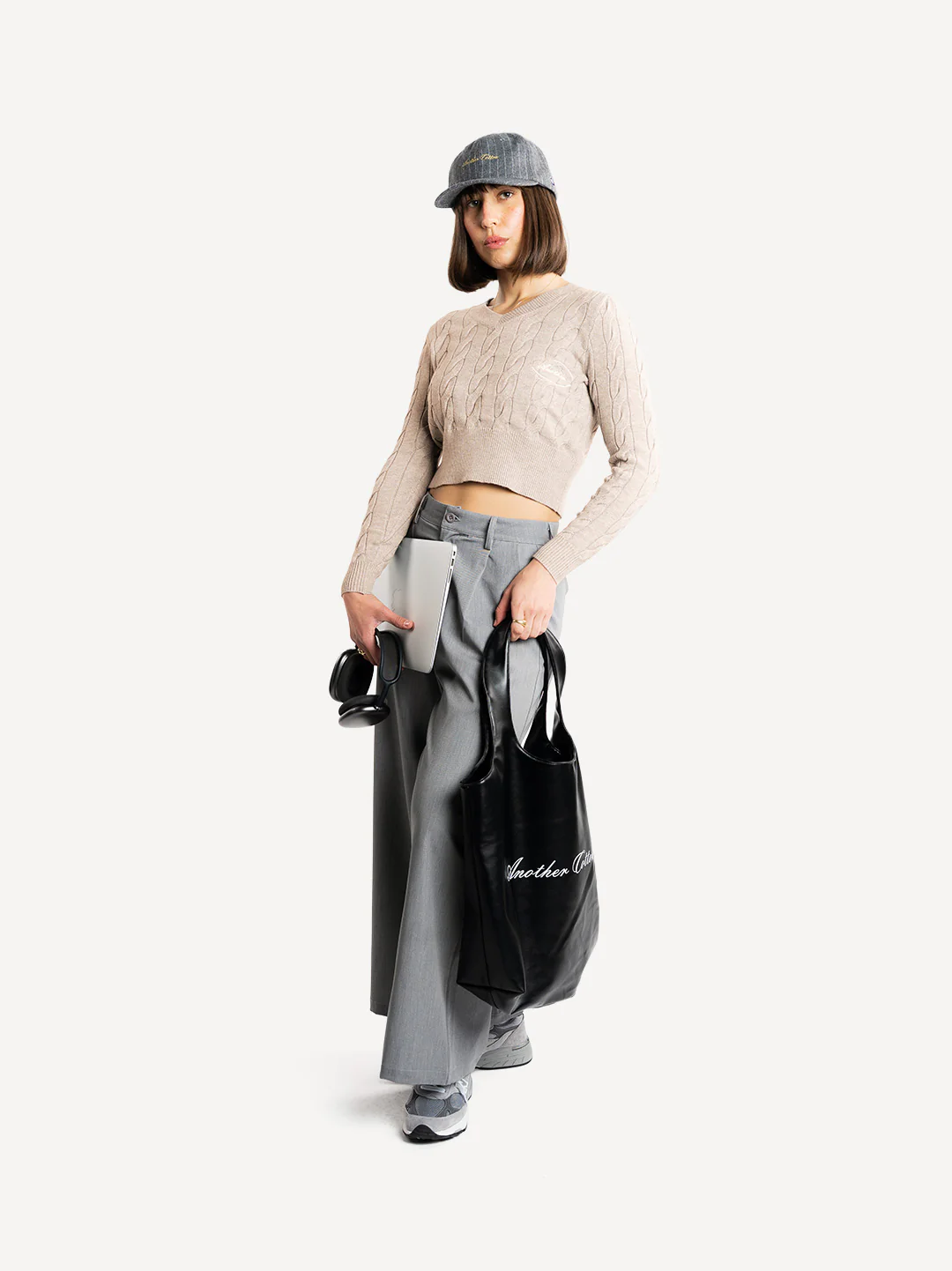 Another V-Neck Knit Sweater - Image 3