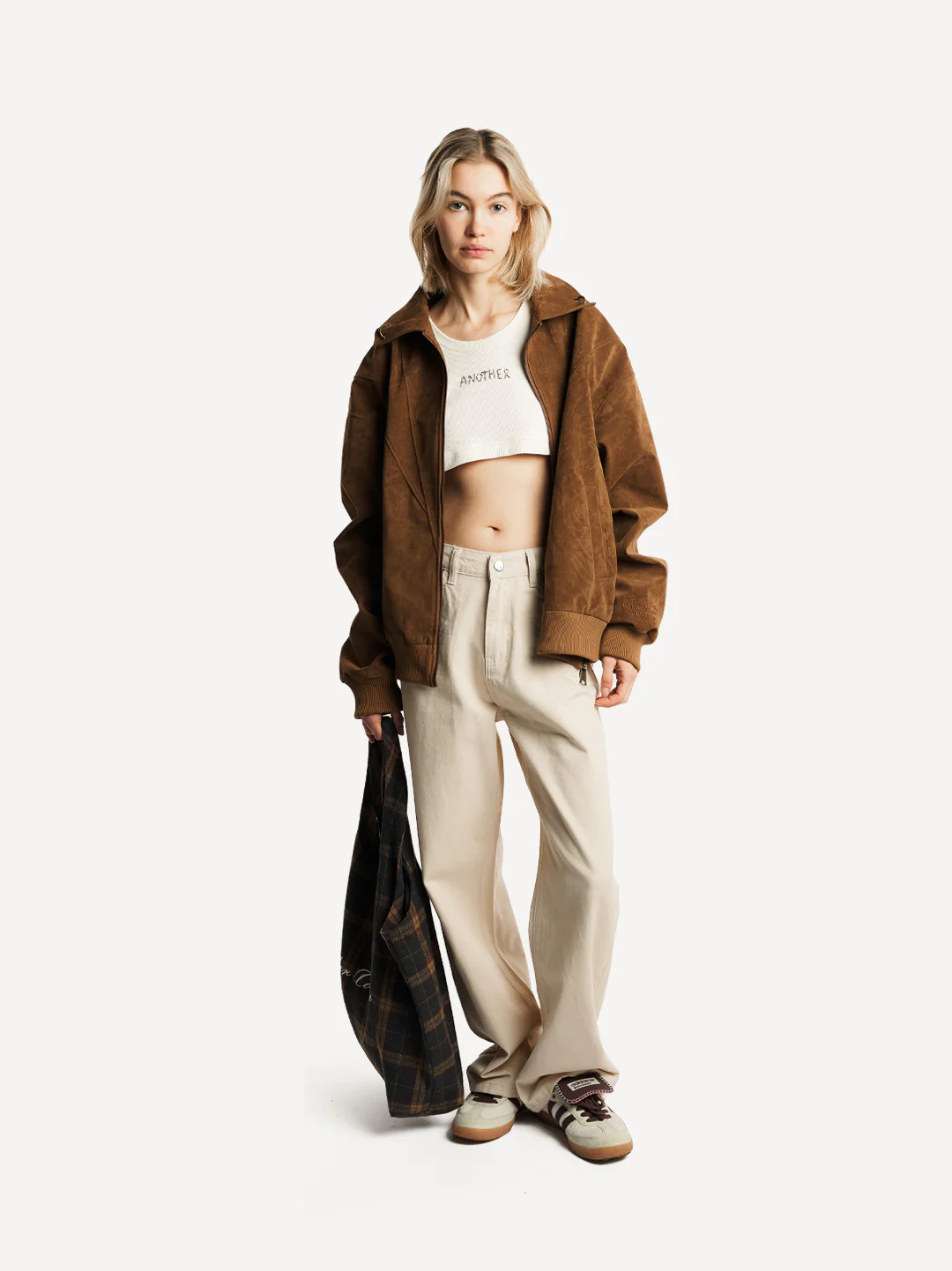 Another Vegan Suede Leather Jacket - Image 4