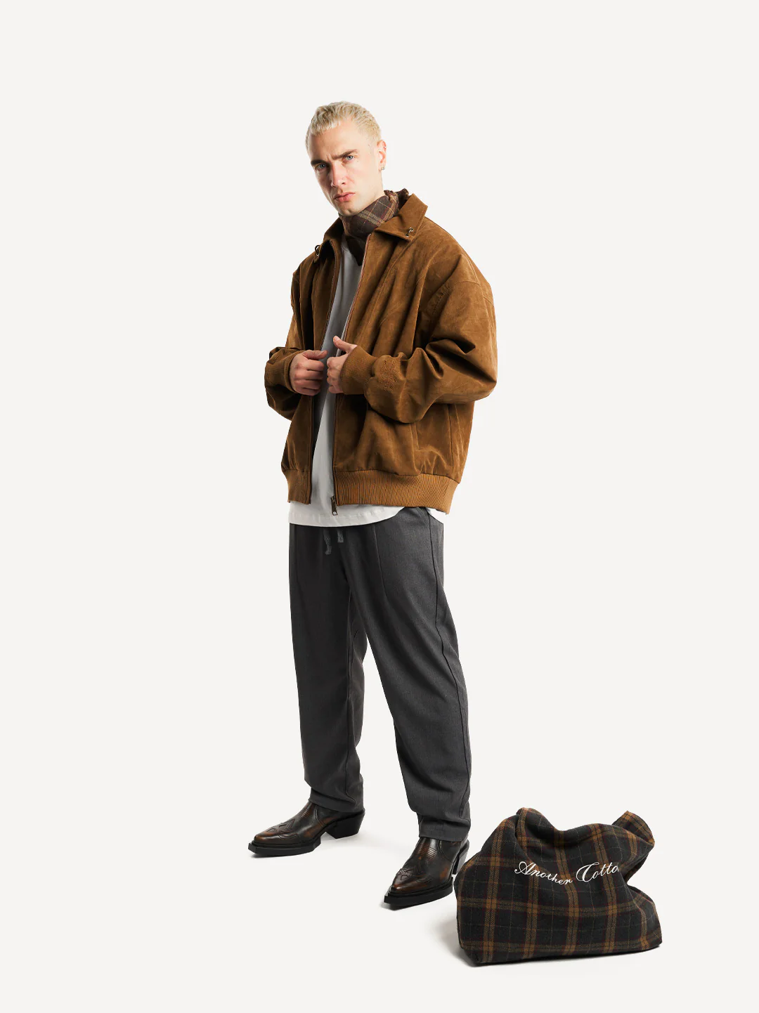 Another Vegan Suede Leather Jacket - Image 5