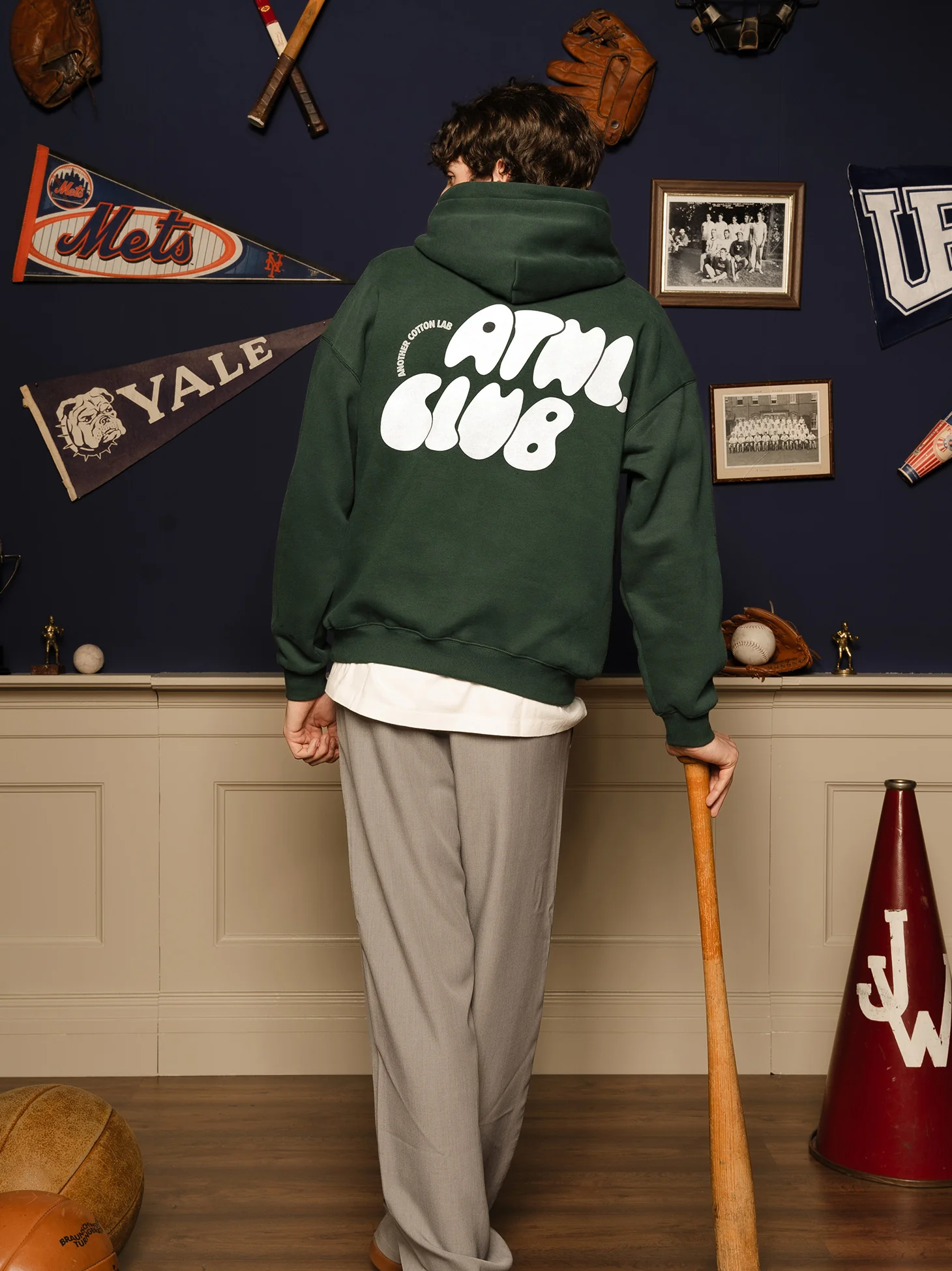 Athl. Club Oversized Hoodie - Image 3