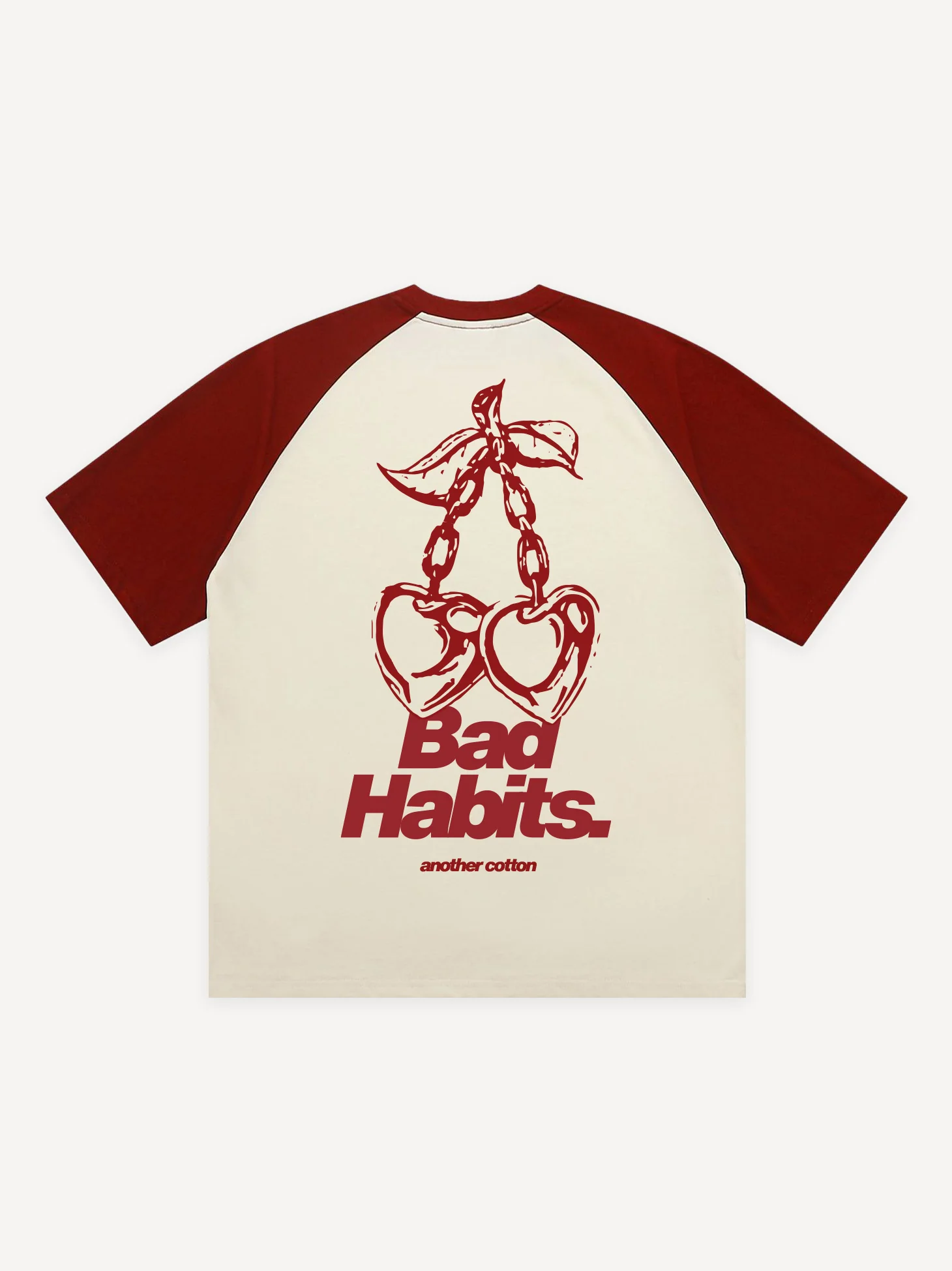 Bad Habits Oversized Raglan T-Shirt