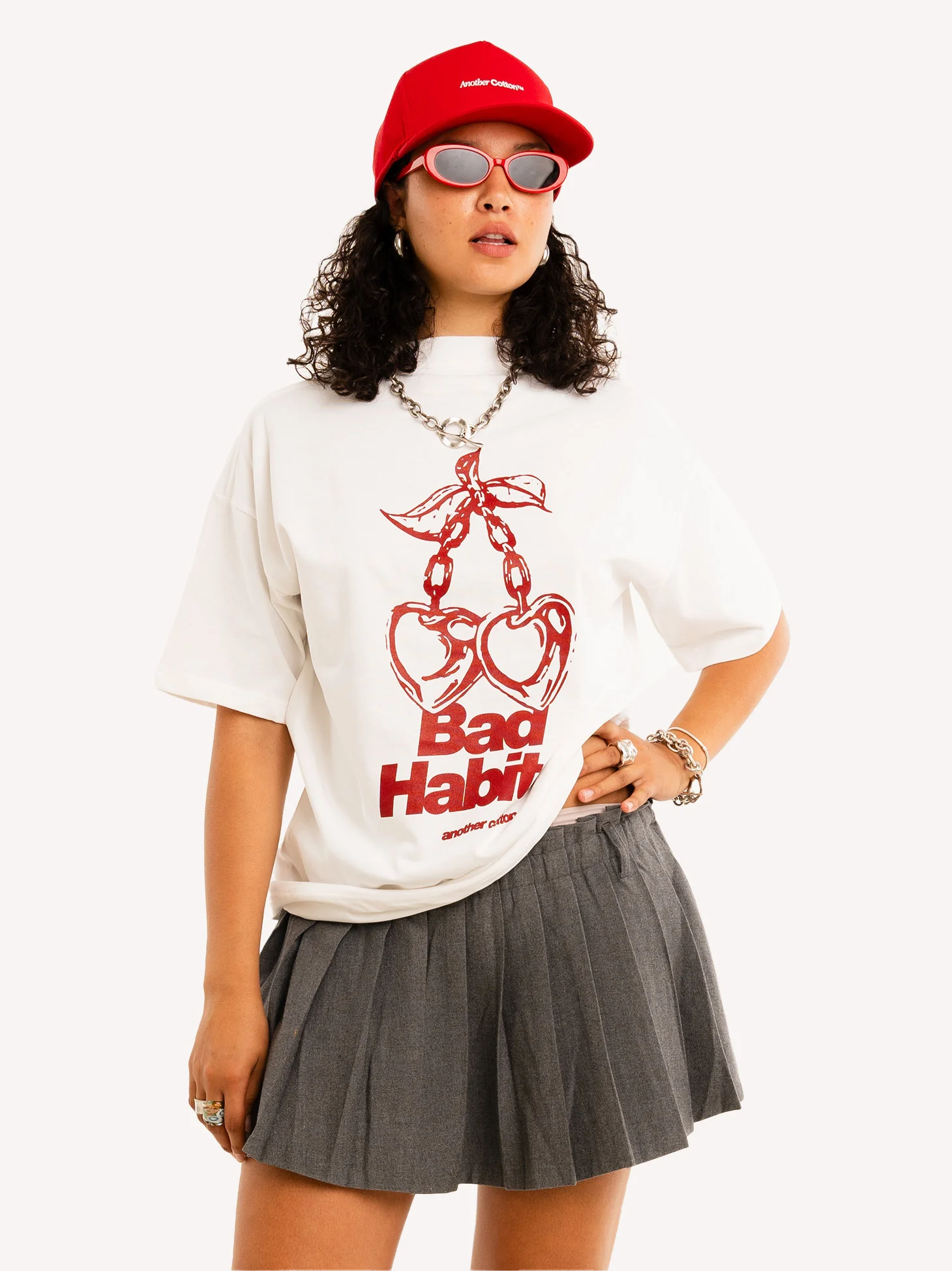 Bad Habits Oversized T-Shirt - Image 5
