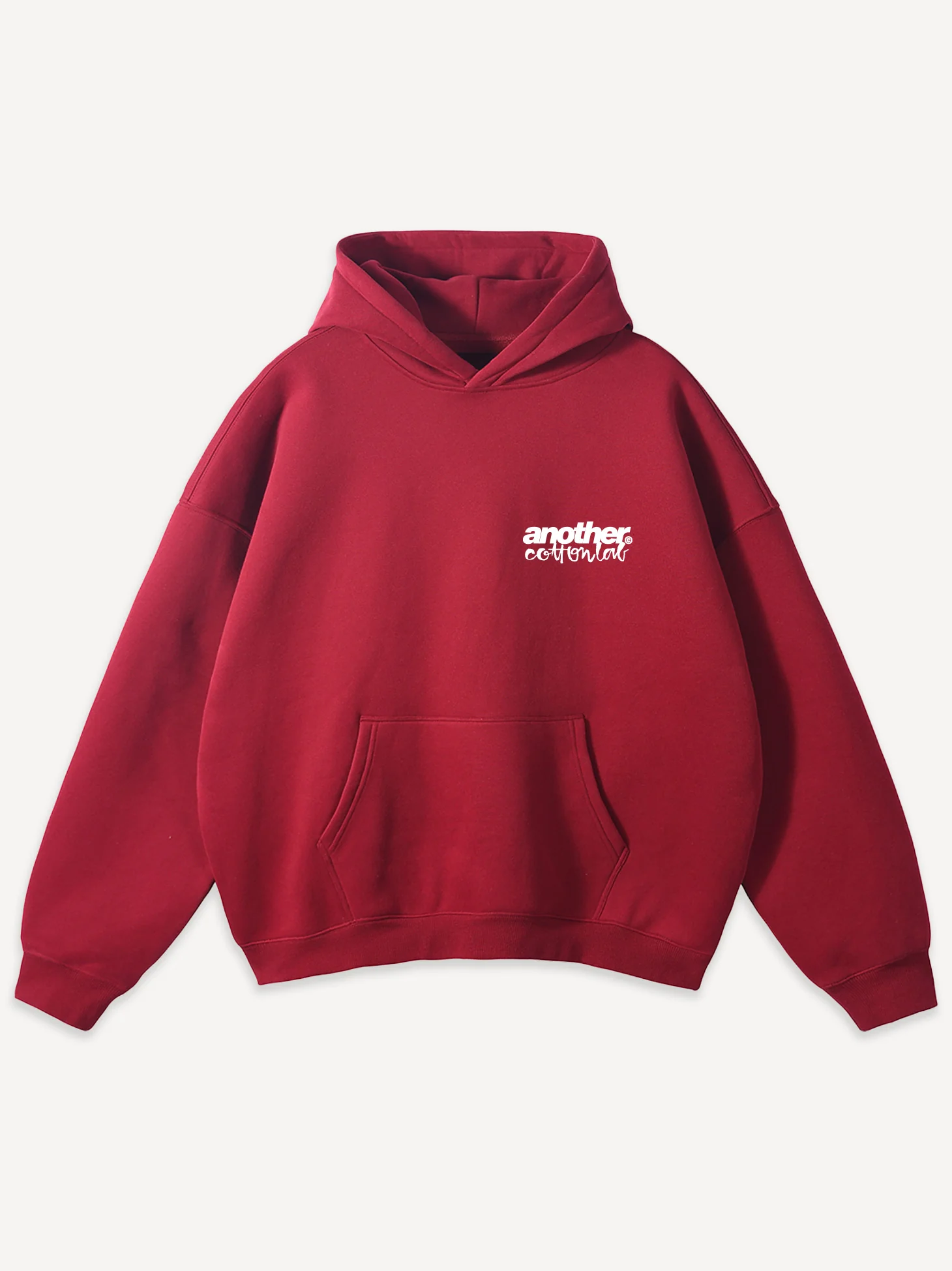 Bordeaux Nights Oversized Hoodie - Image 2