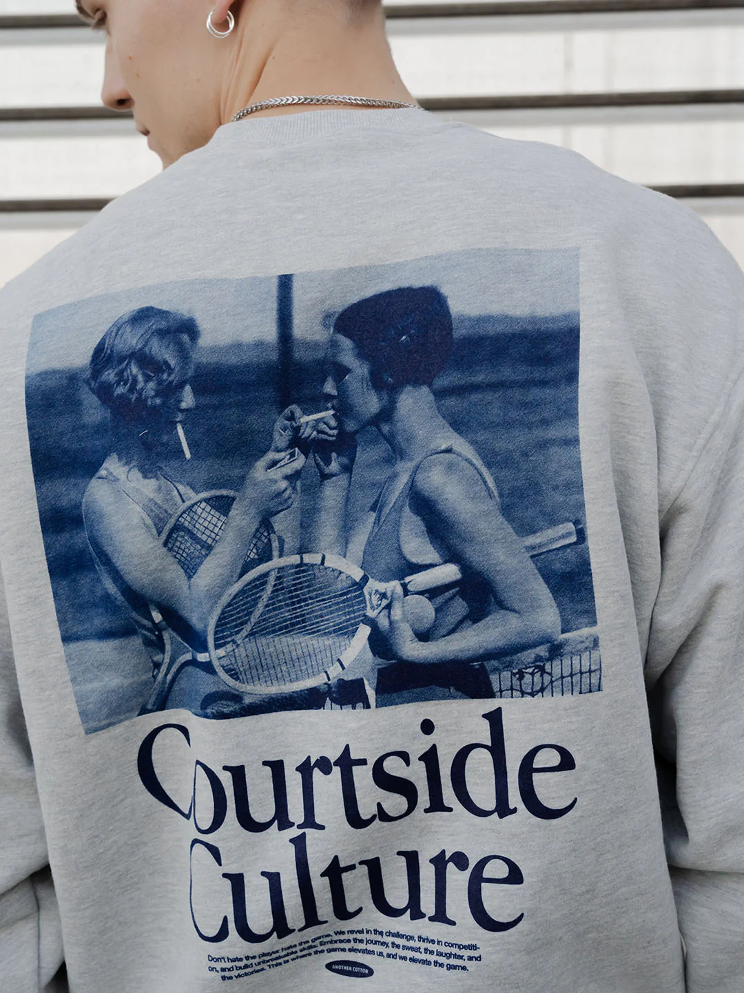 Courtside Culture Heavy Oversize Sweatshirt - Image 5