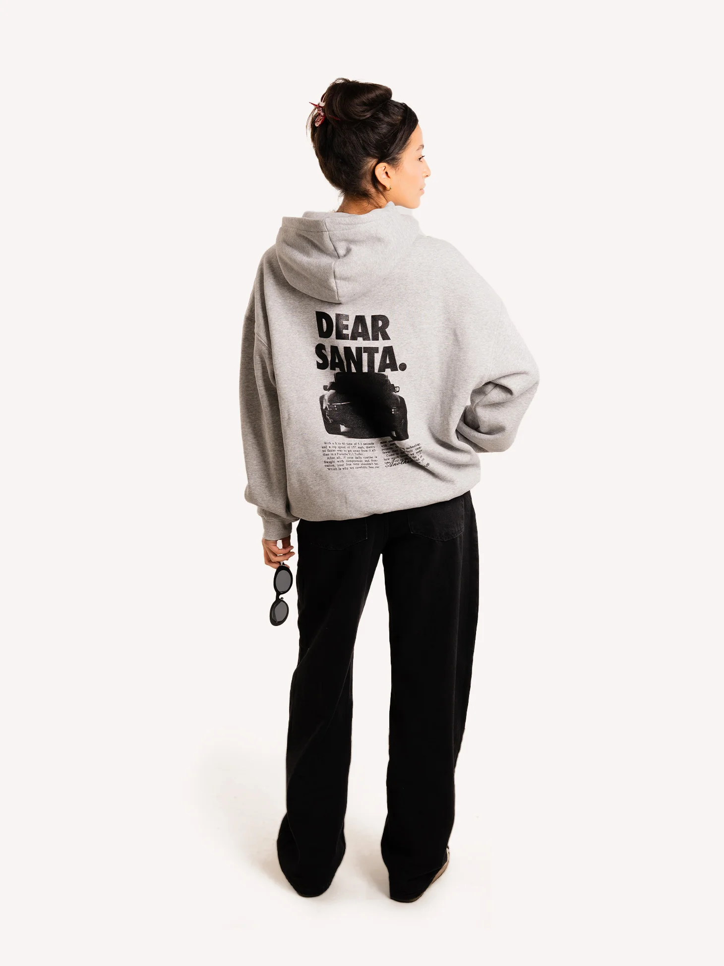 Dear Santa Oversized Hoodie - Image 5