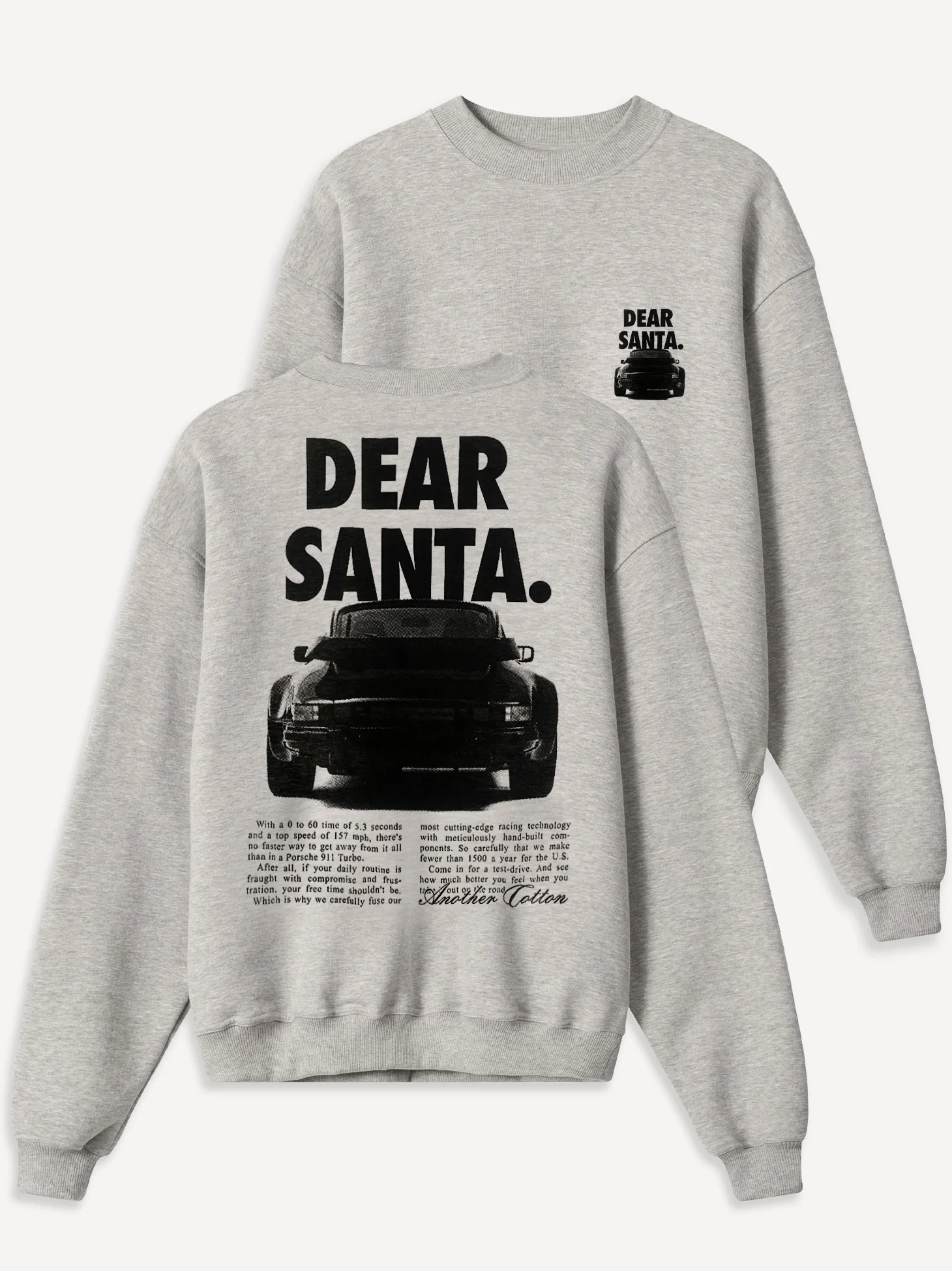 Dear Santa Oversize Sweatshirt - Image 3