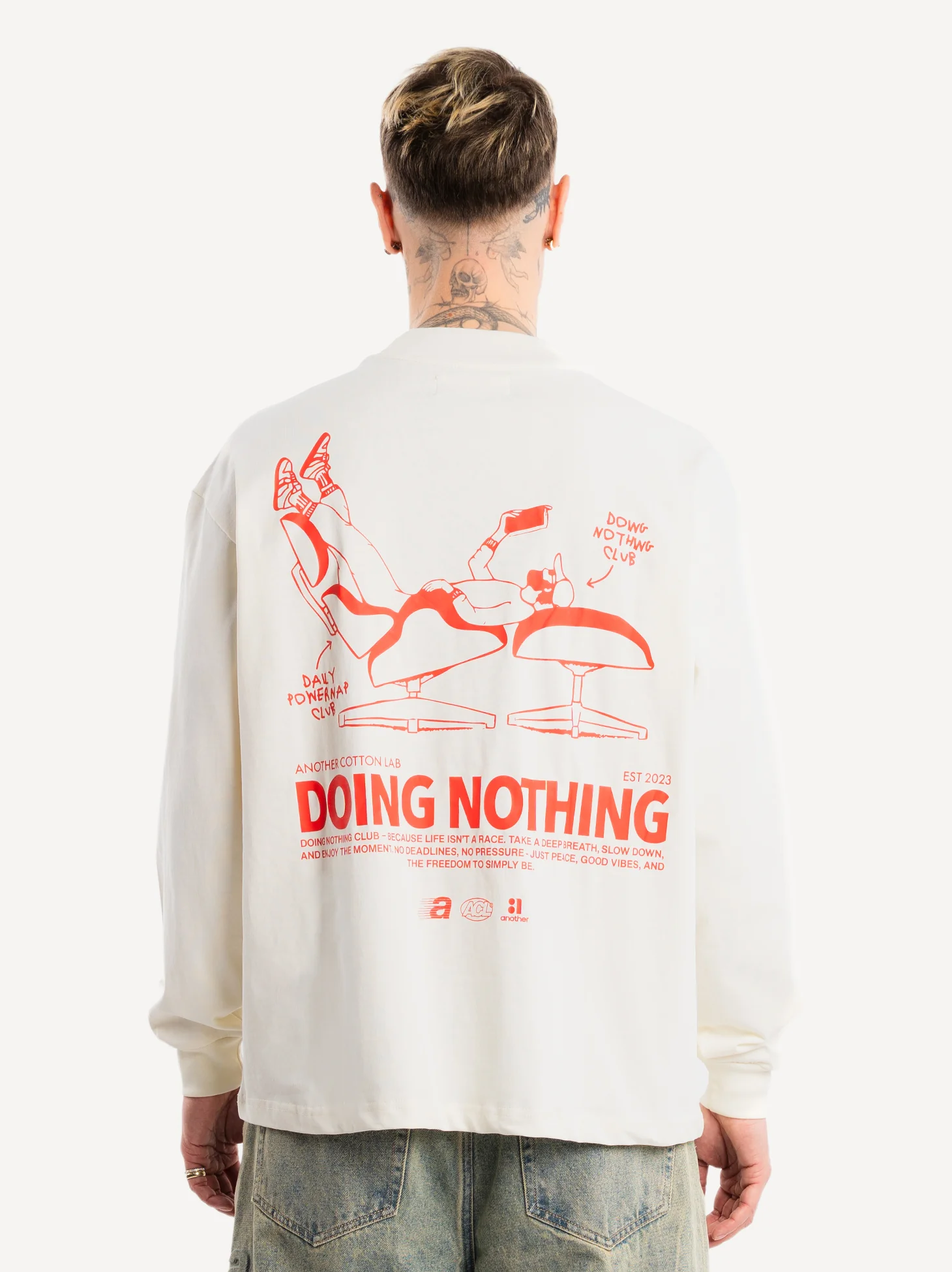 Doing Nothing Boxy Longsleeve - Image 3