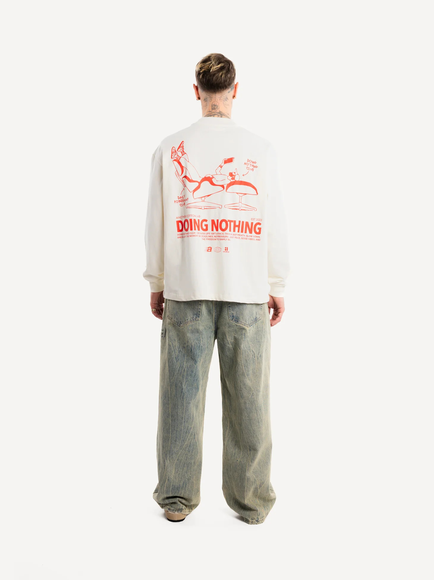 Doing Nothing Boxy Longsleeve - Image 4