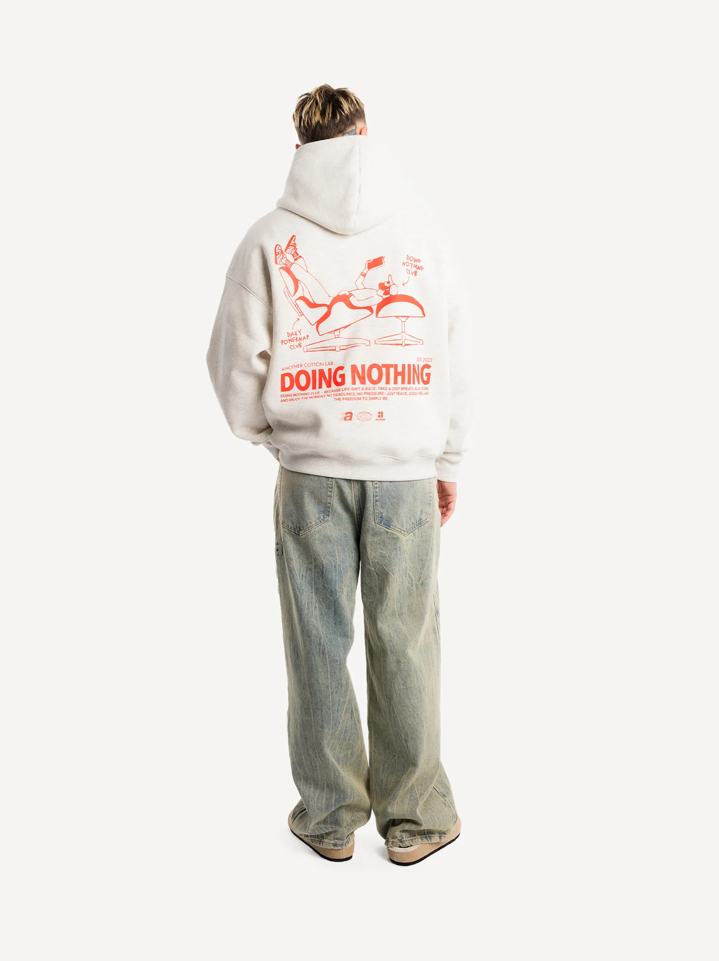 Doing Nothing Hoodie - Image 4