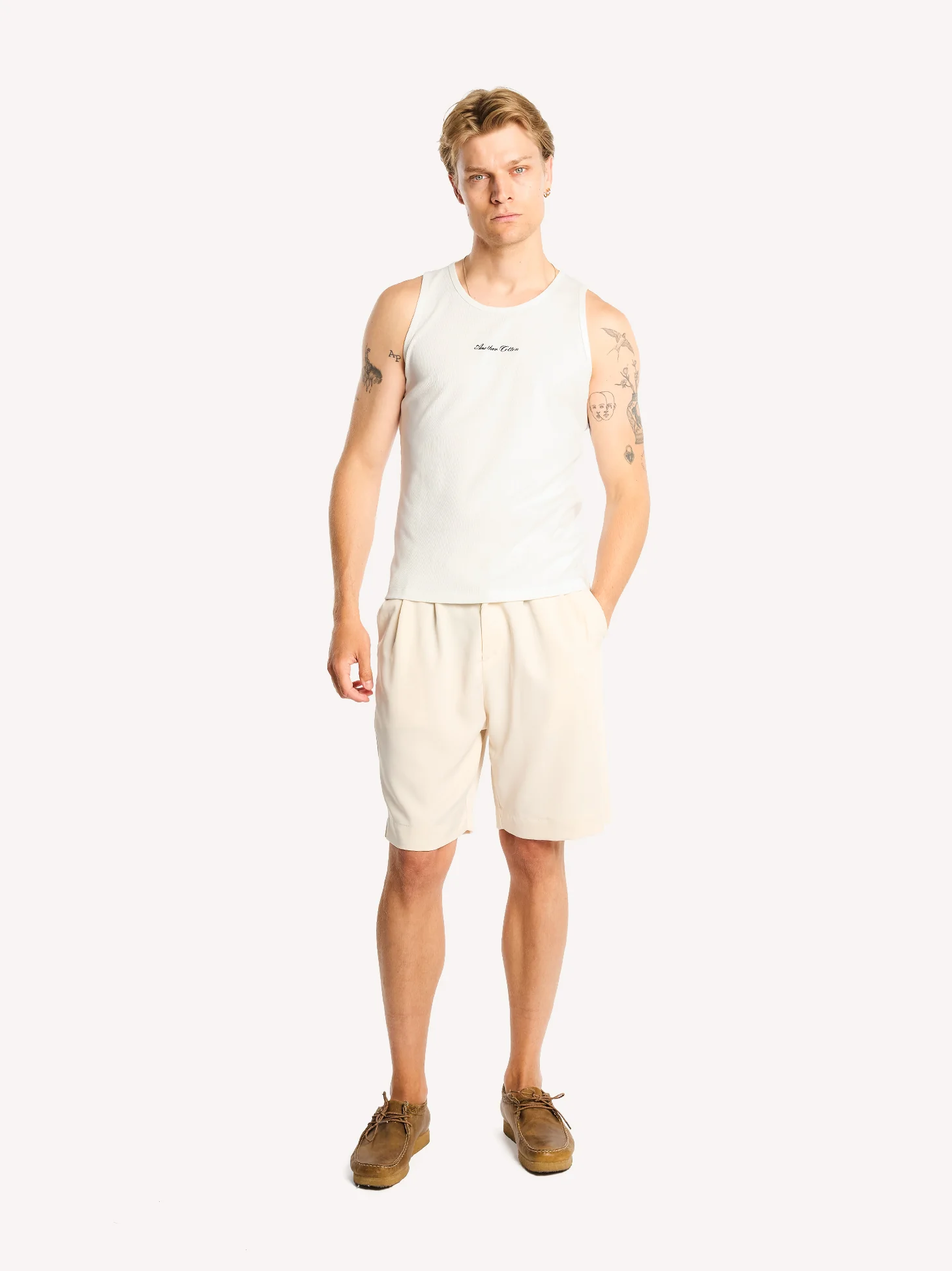 Double Pleated Shorts - Image 3