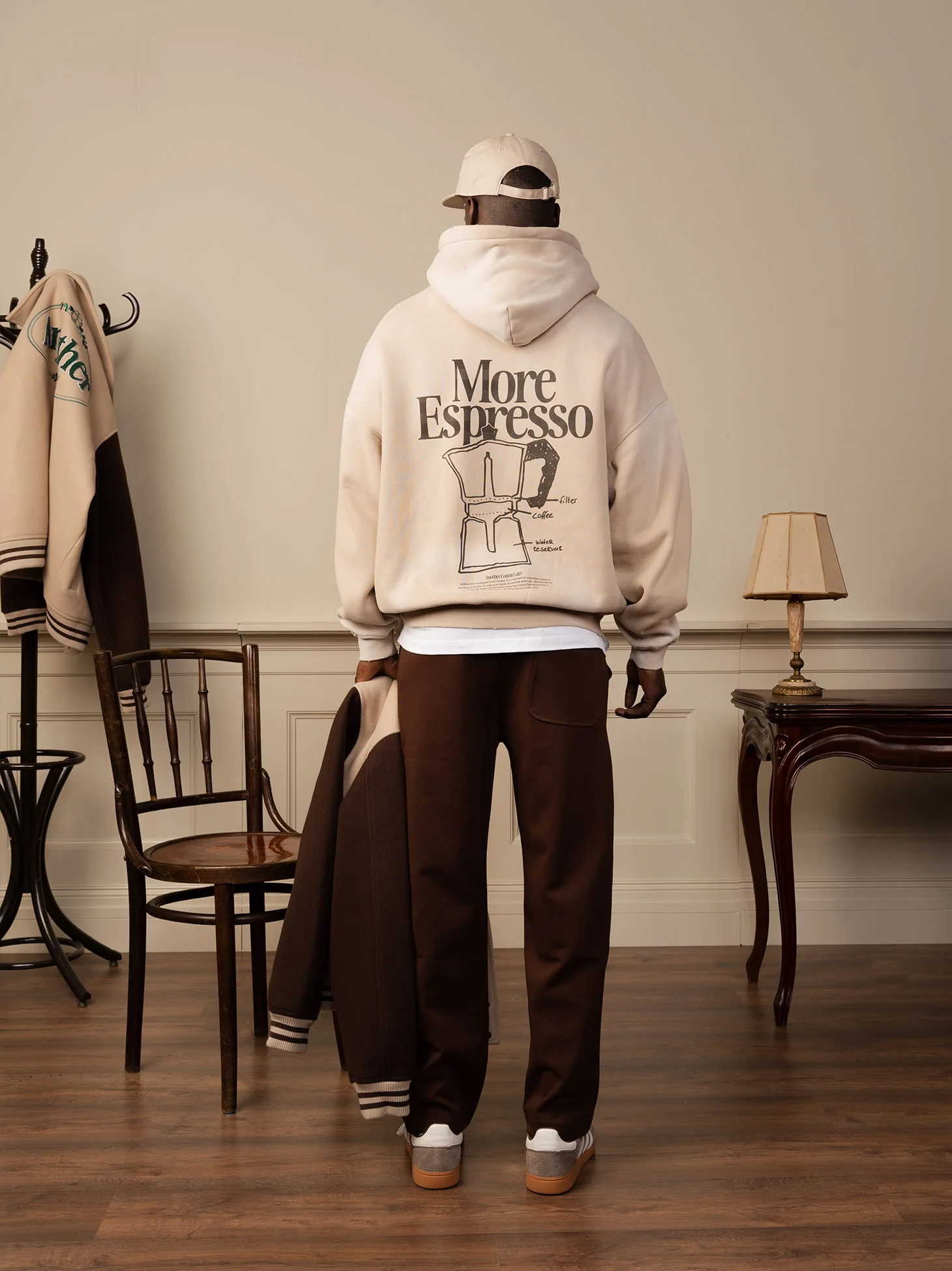 Espresso Moka Oversized Hoodie - Image 3