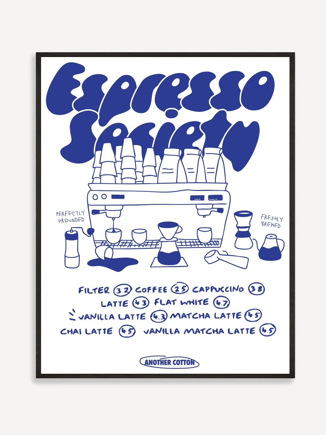 Espresso Society Poster