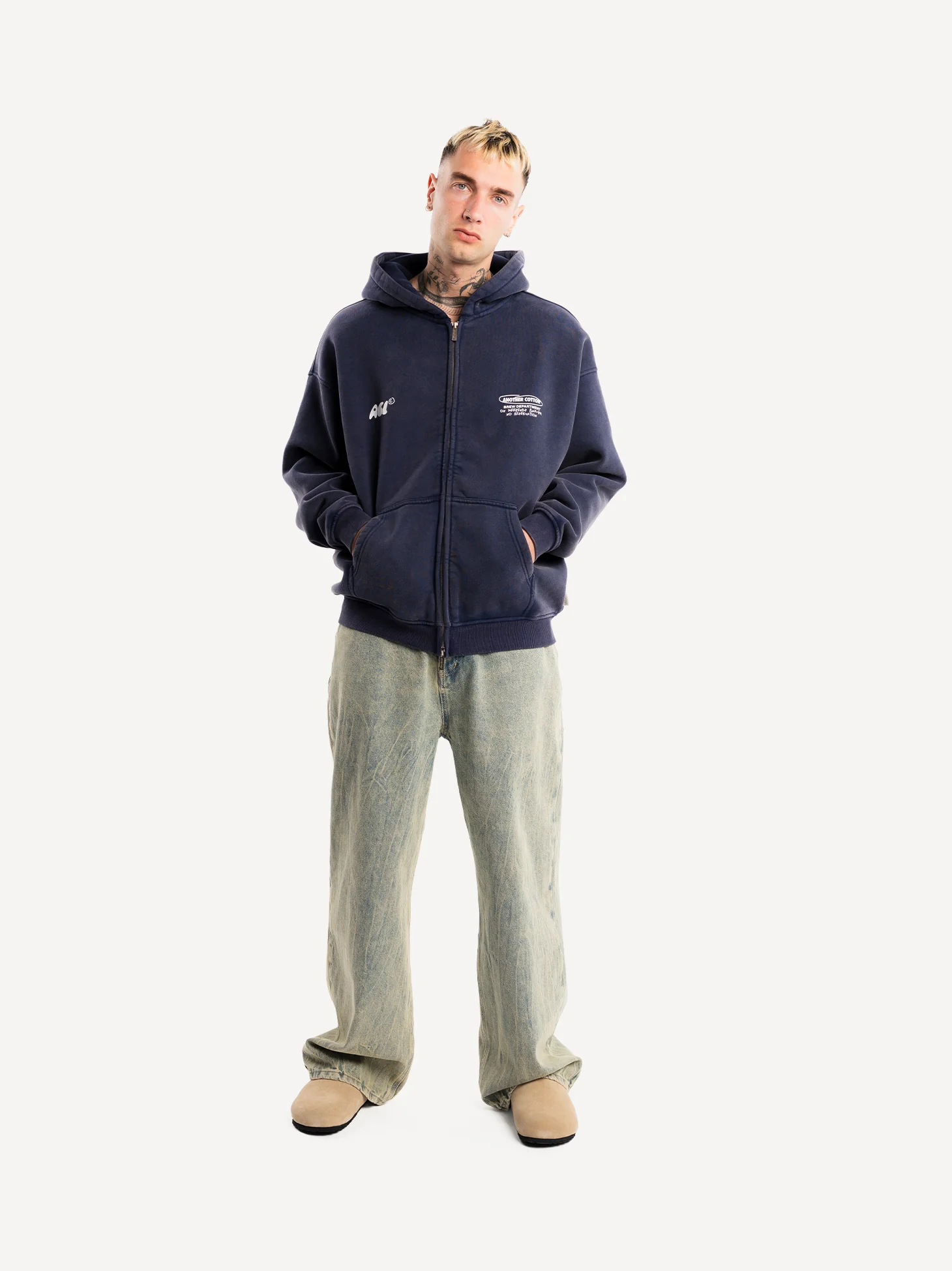 Espresso Society Washed Zip-Hoodie - Image 4