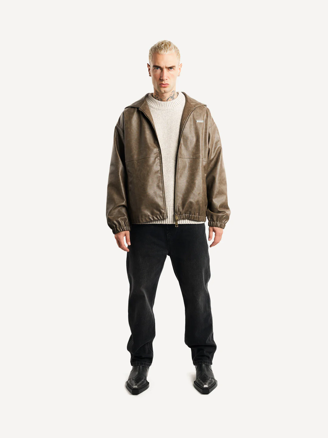 Everyday Vegan Leather Jacket - Image 15