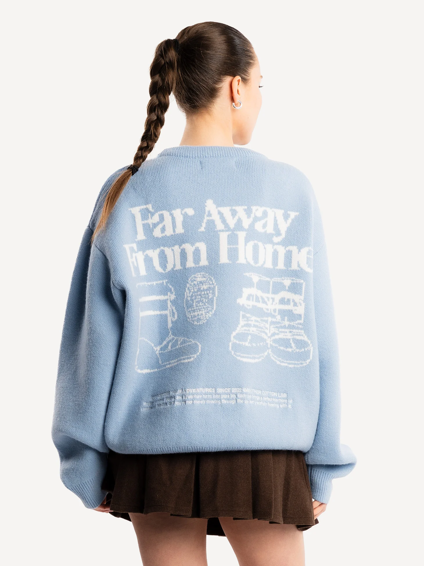 Far Away From Home Knit Sweater - Image 3