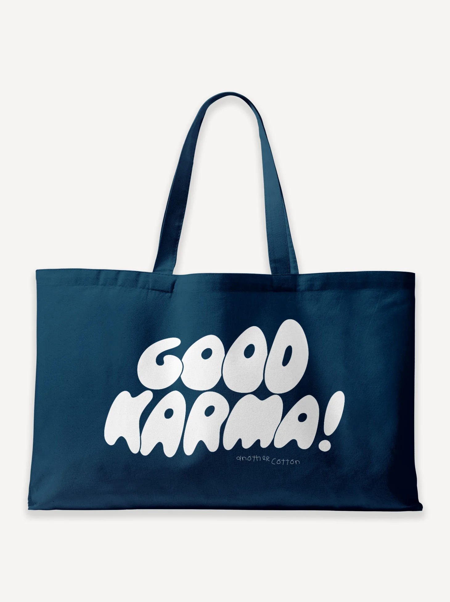 Good Karma Oversized Canvas Bag - Image 2