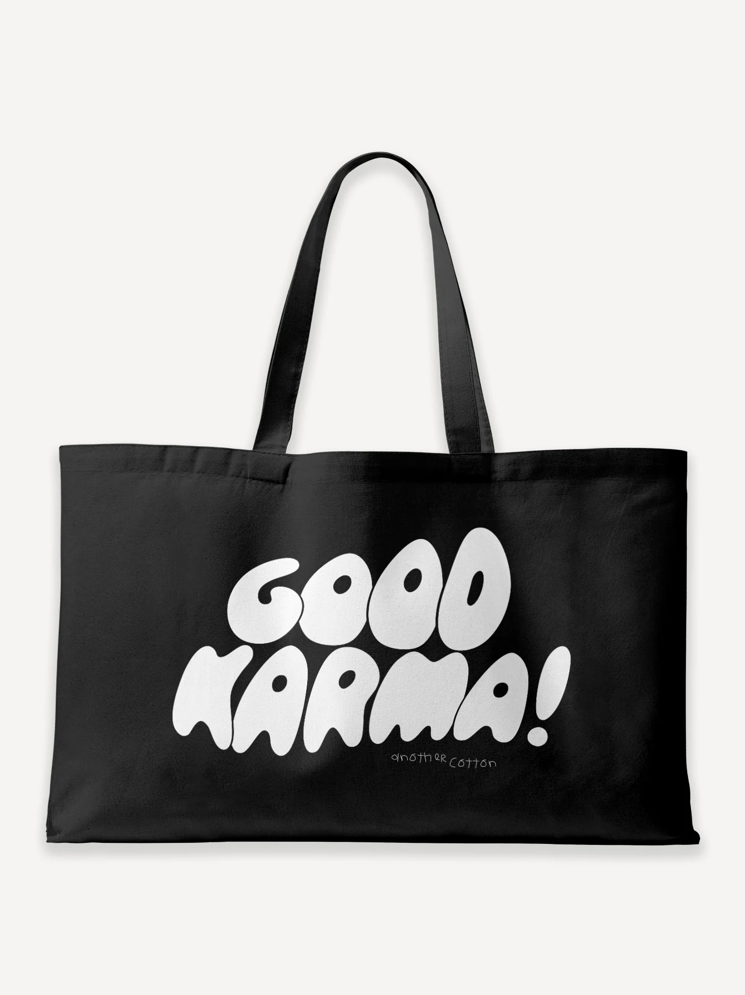 Good Karma Oversized Canvas Bag - Image 3