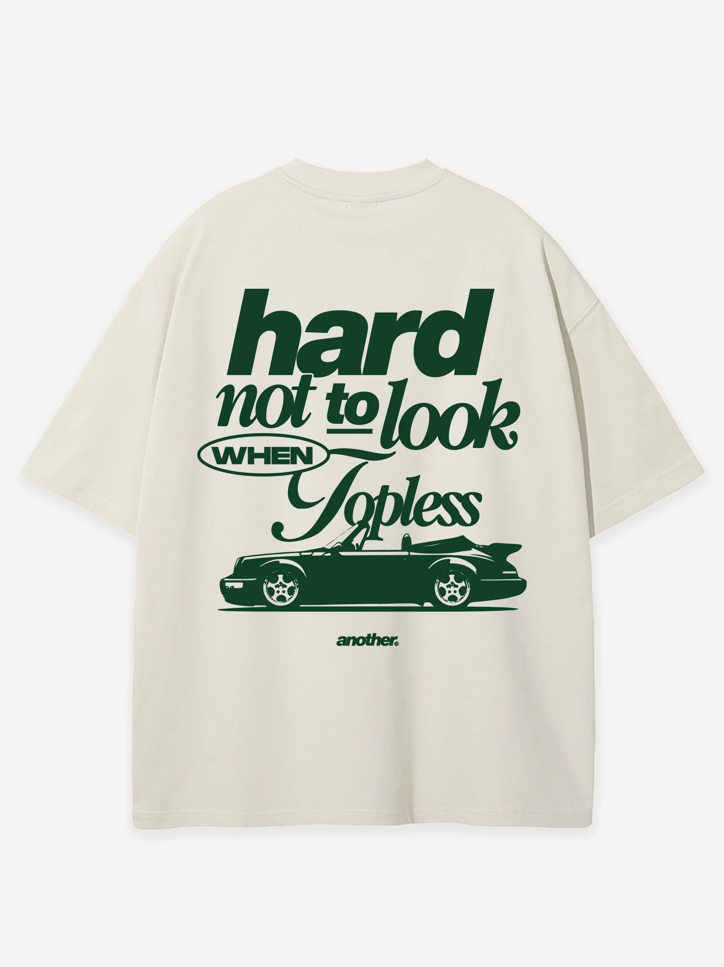 Hard Not To Look Oversized T-Shirt - Image 2