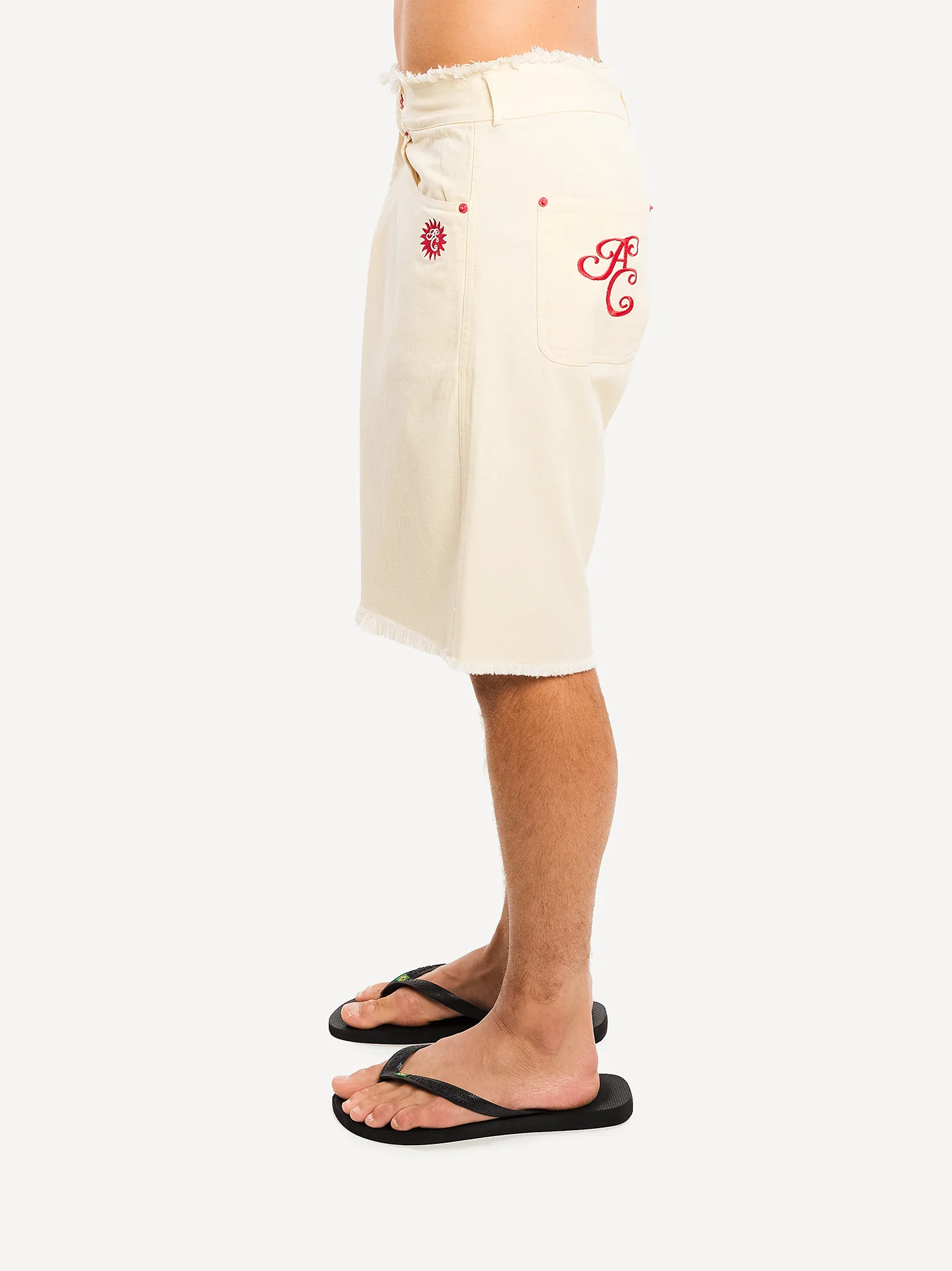 Hï Sunset Denim Shorts - Image 7
