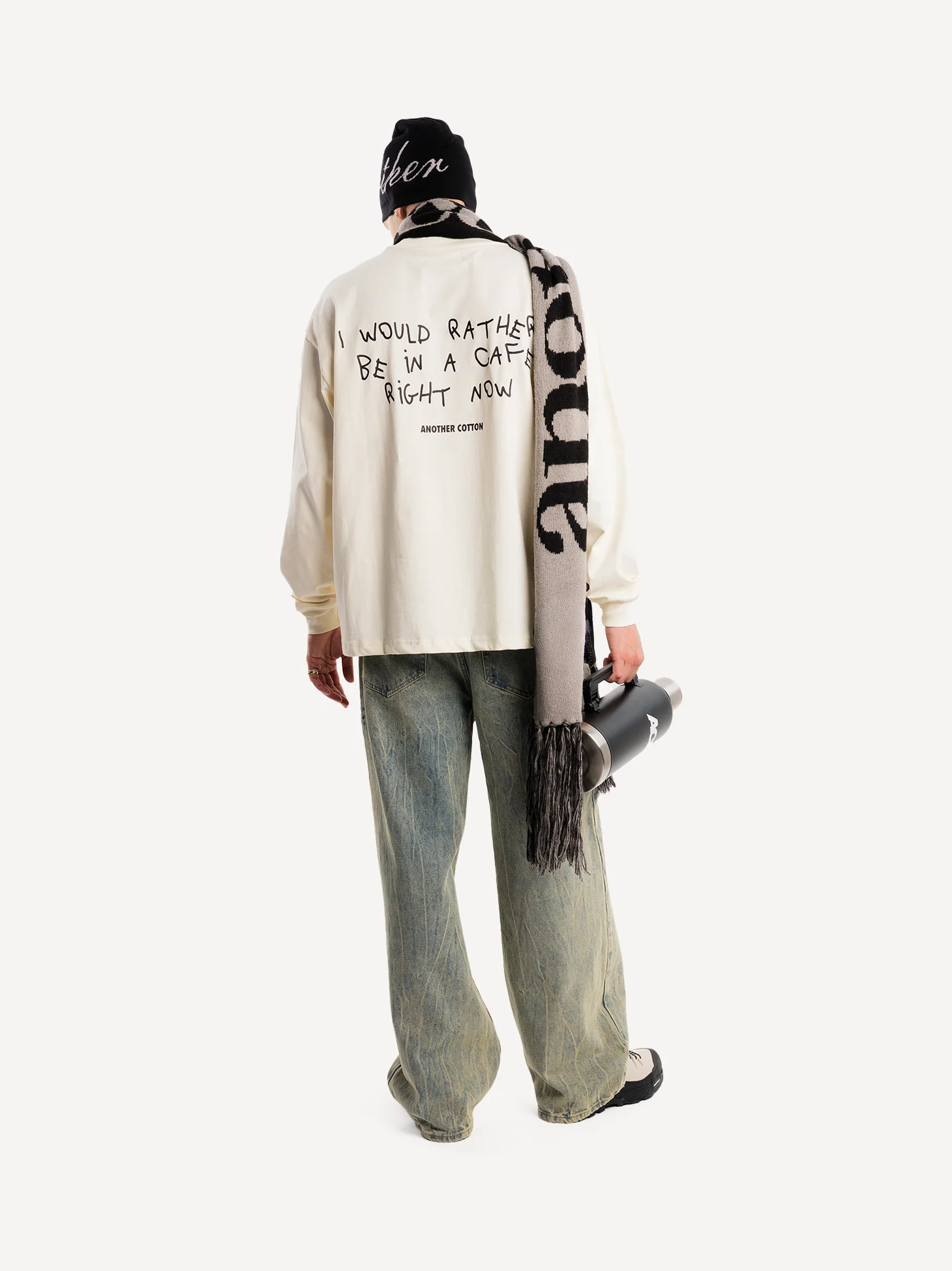 I Would Rather Be Boxy Longsleeve - Image 4