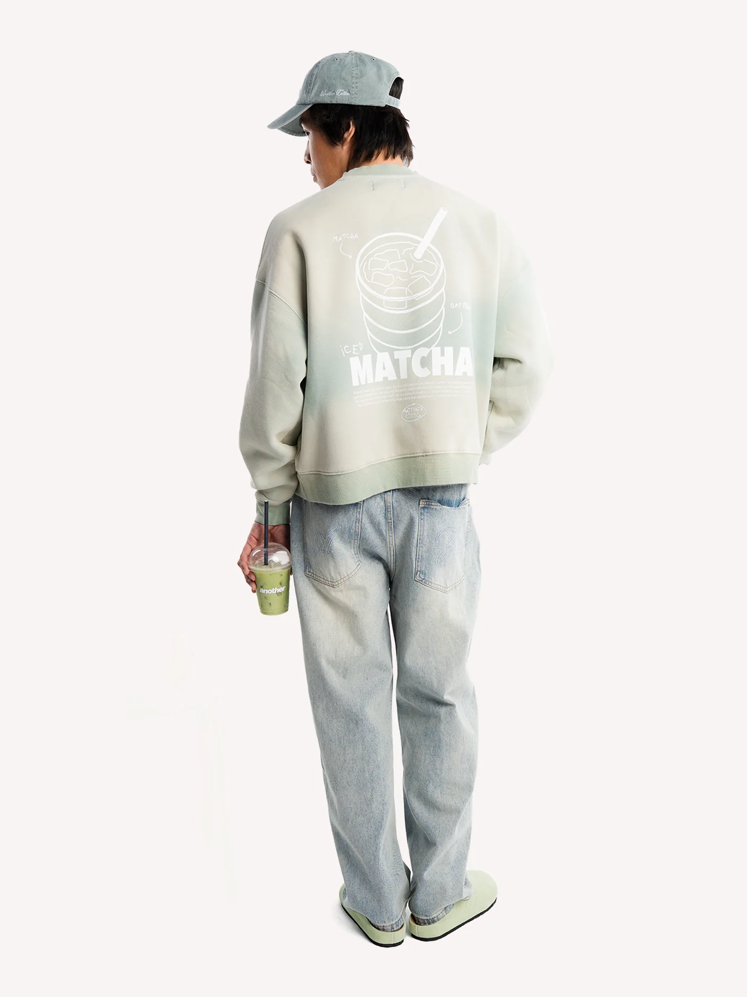 Matcha A Mio Oversized Sweatshirt - Image 4