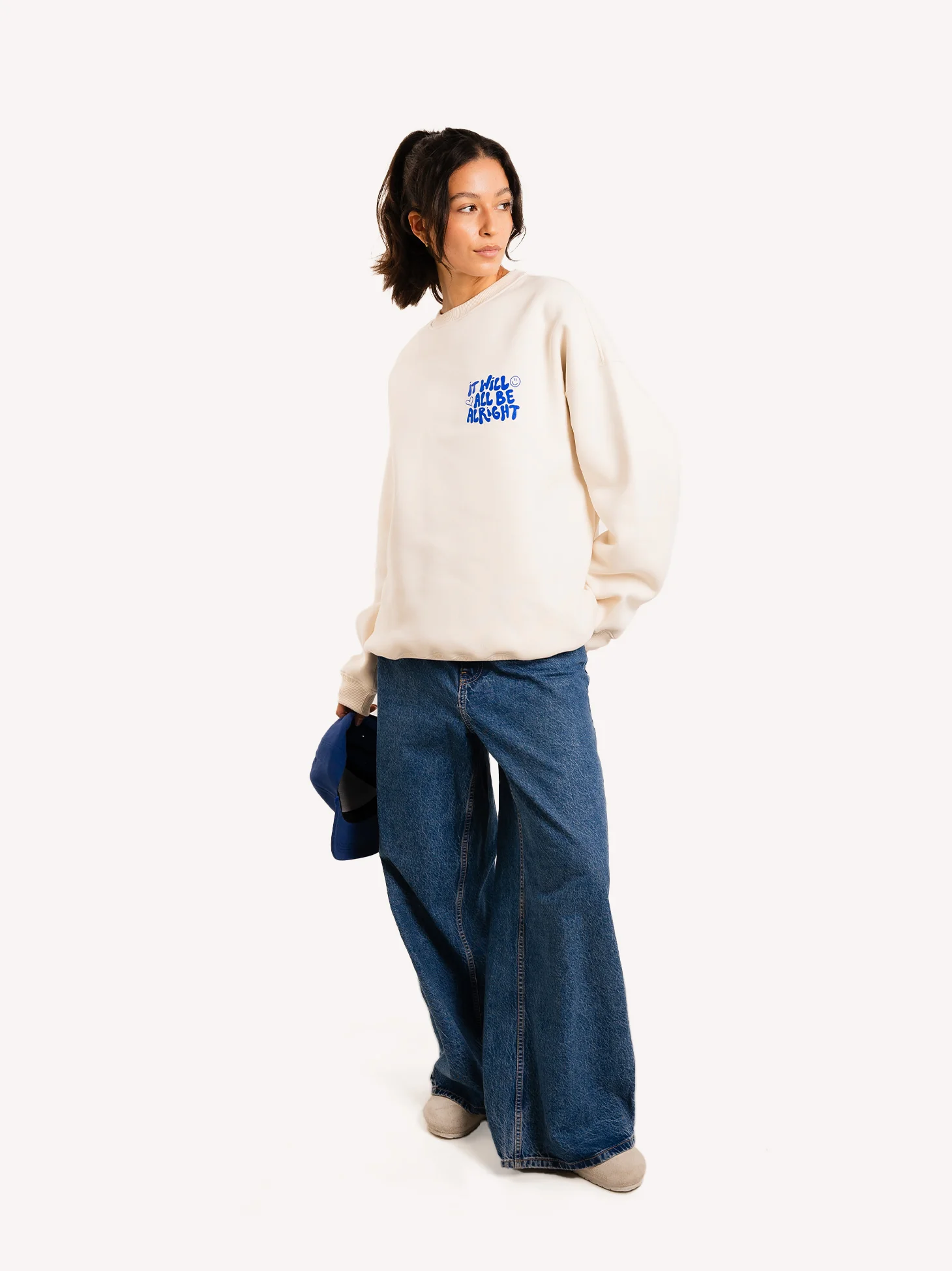 It Will Be Alright Oversize Unisex Sweatshirt - Image 3