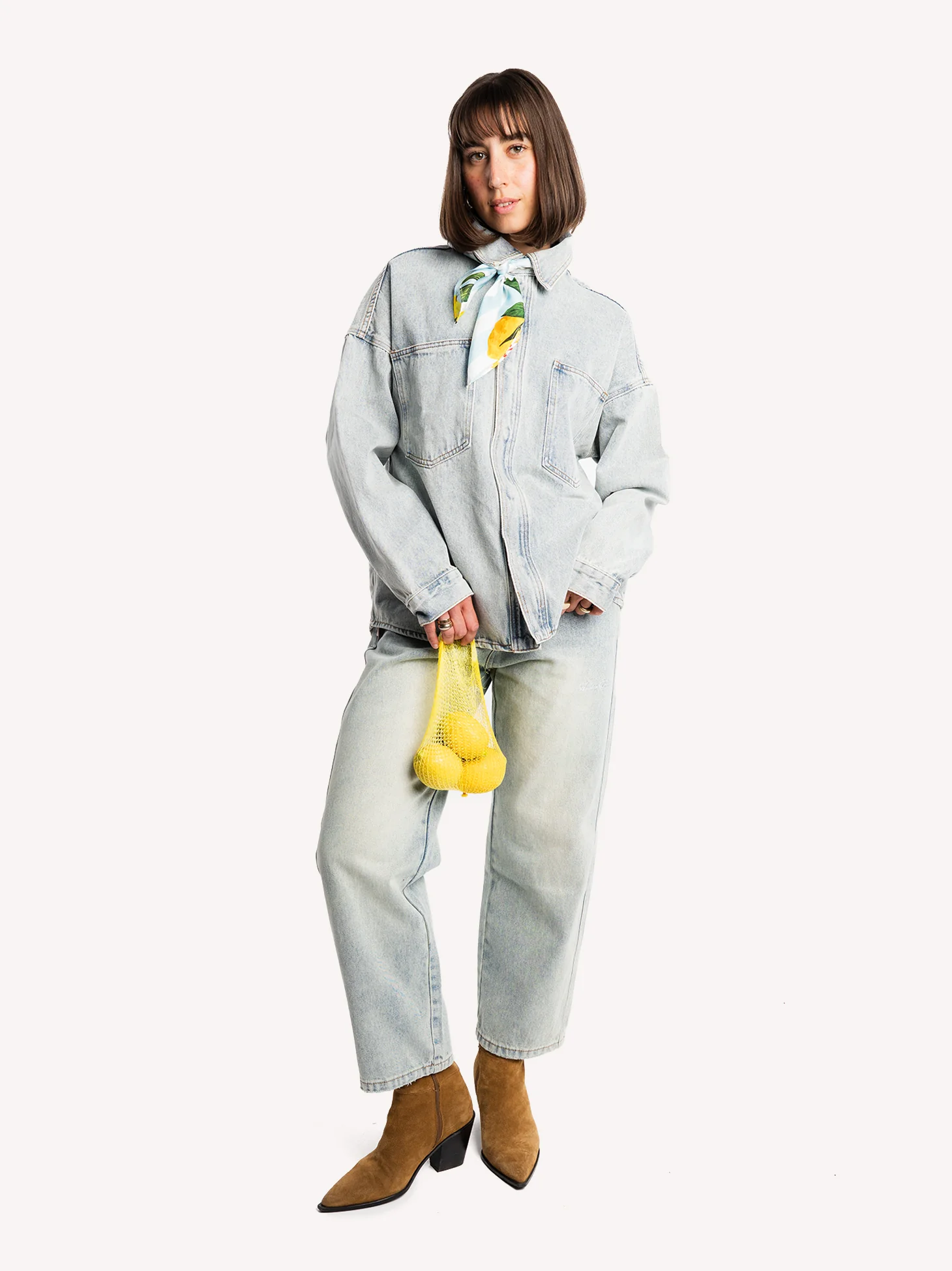Jeans Oversized Shirt Jacket - Image 3